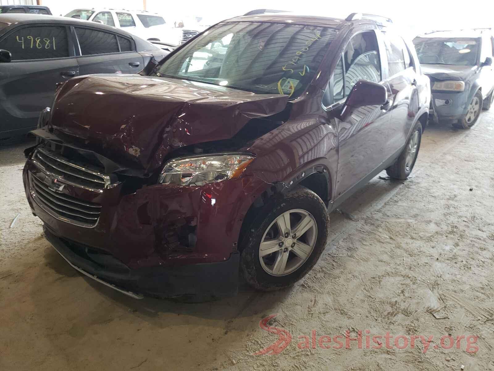 3GNCJLSB3GL260987 2016 CHEVROLET TRAX