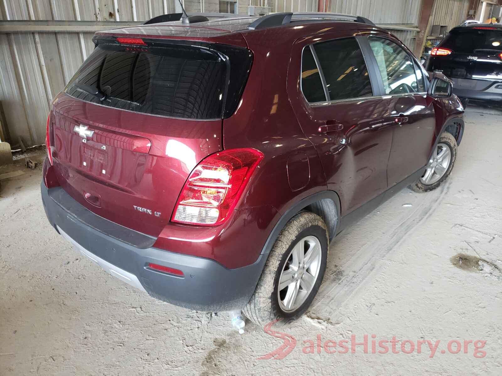 3GNCJLSB3GL260987 2016 CHEVROLET TRAX