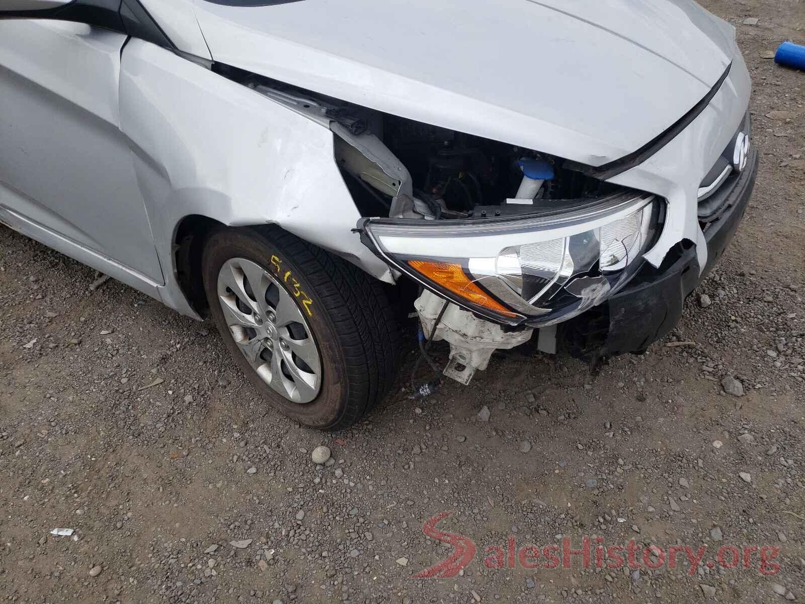 KMHCT4AE3GU143433 2016 HYUNDAI ACCENT