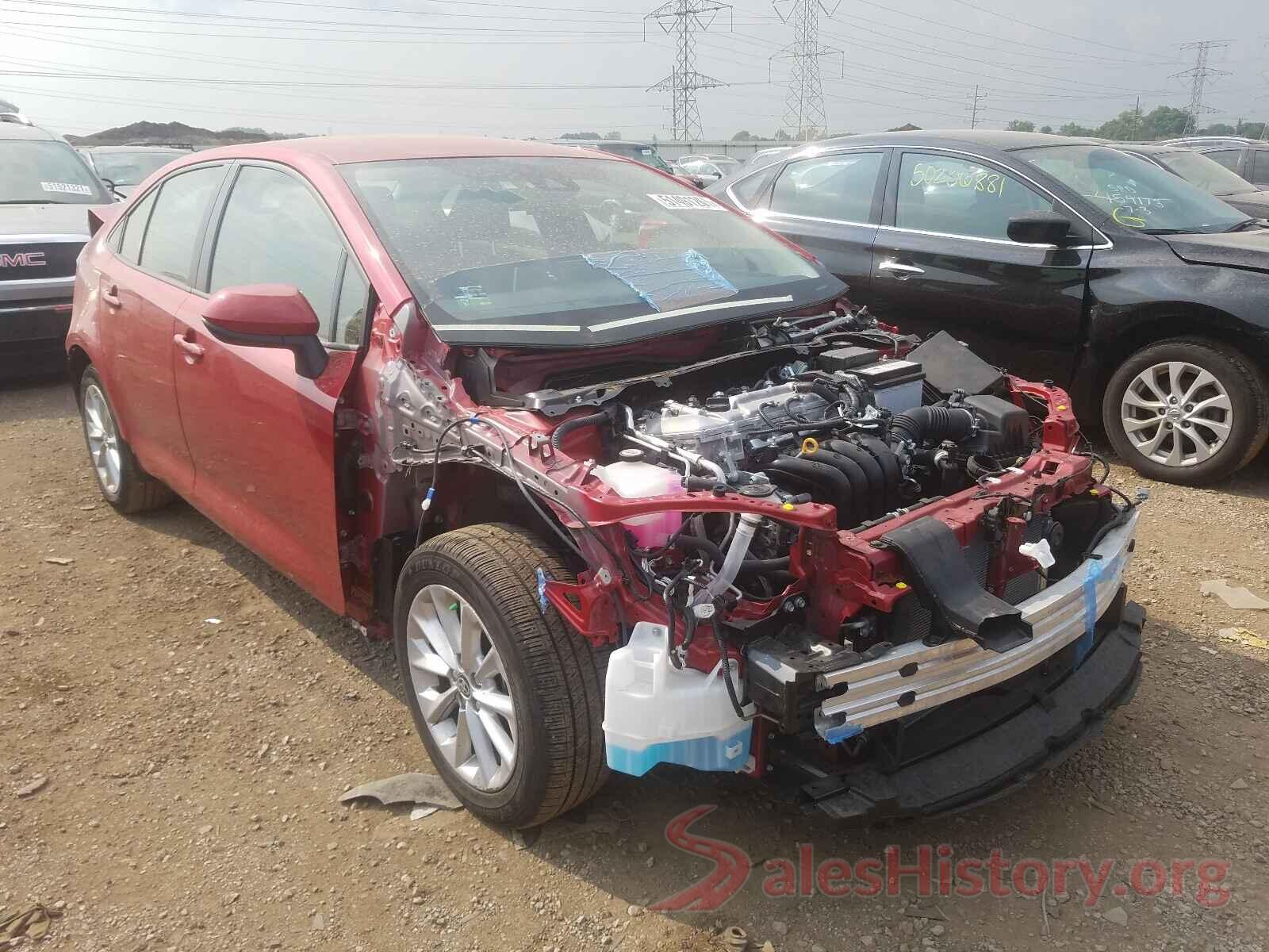 JTDVPMAE8MJ132510 2021 TOYOTA COROLLA