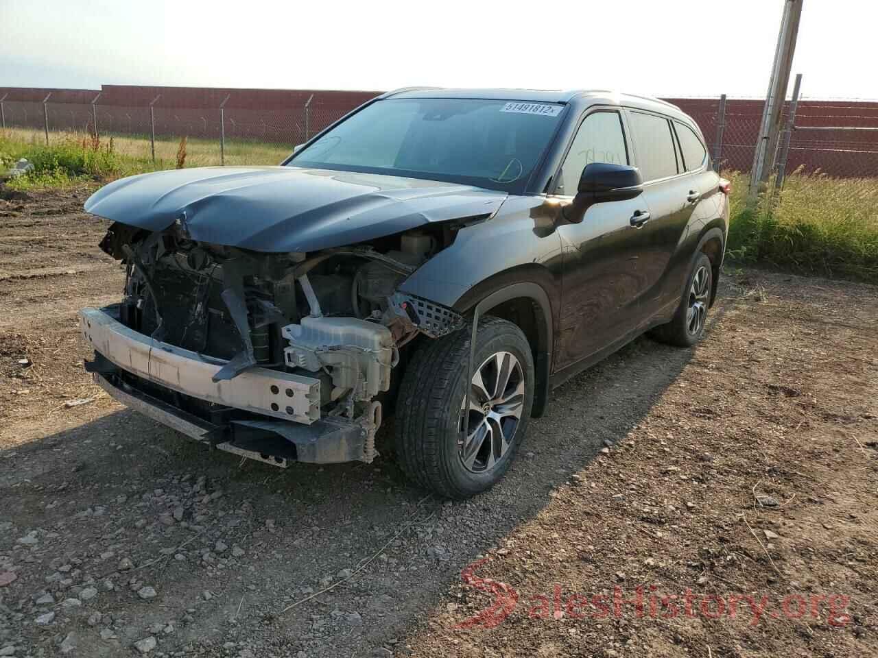 5TDGZRBH1LS504330 2020 TOYOTA HIGHLANDER