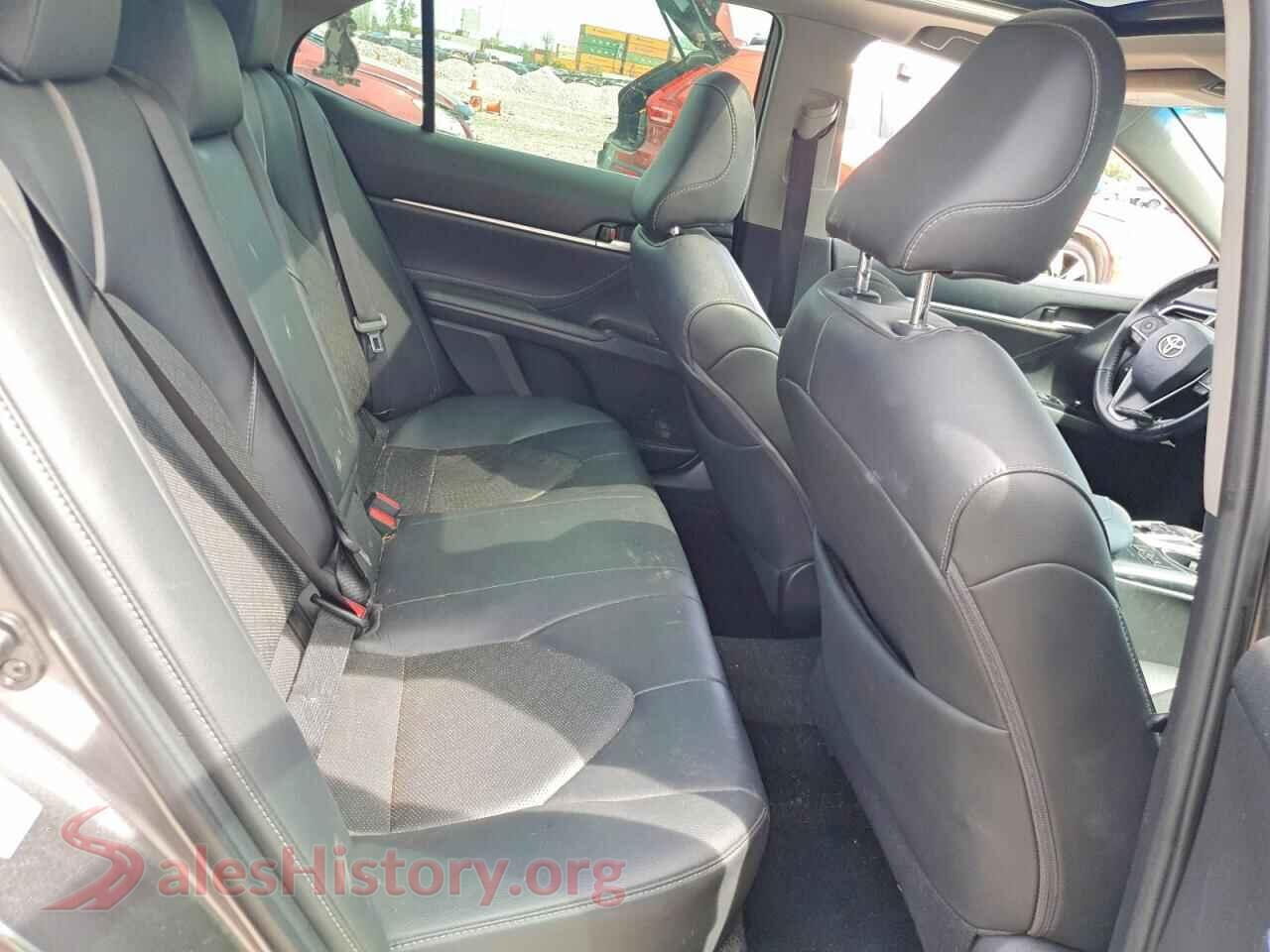 2018 TOYOTA CAMRY VIN 4T1BZ1HK9JU011661, odometer mileage