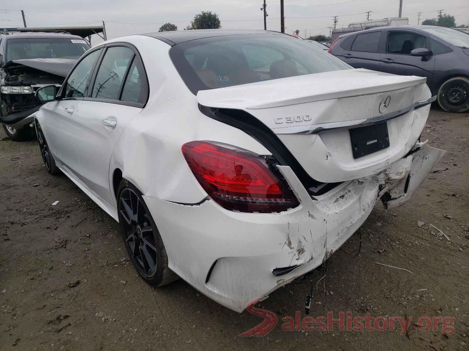 55SWF8DB1KU292795 2019 MERCEDES-BENZ C-CLASS