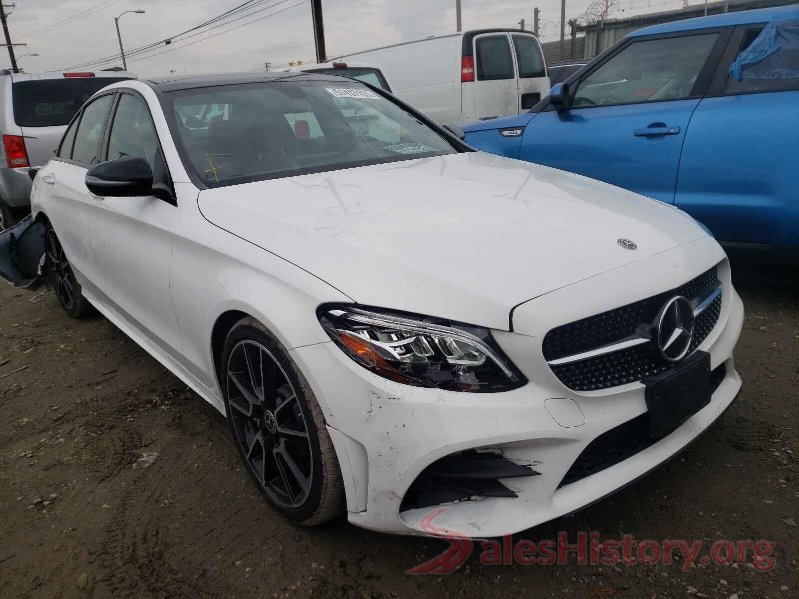 55SWF8DB1KU292795 2019 MERCEDES-BENZ C-CLASS