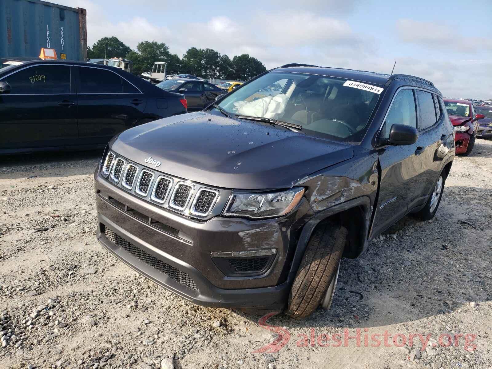 3C4NJCAB1MT563605 2021 JEEP COMPASS