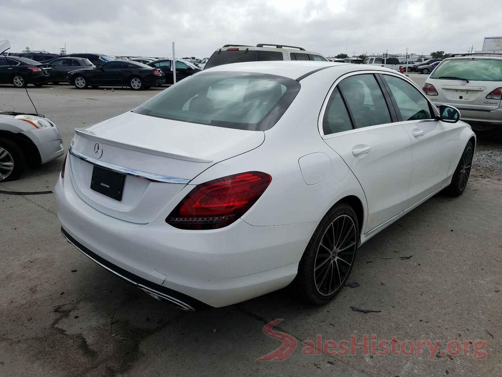 55SWF8DB0KU307660 2019 MERCEDES-BENZ C CLASS