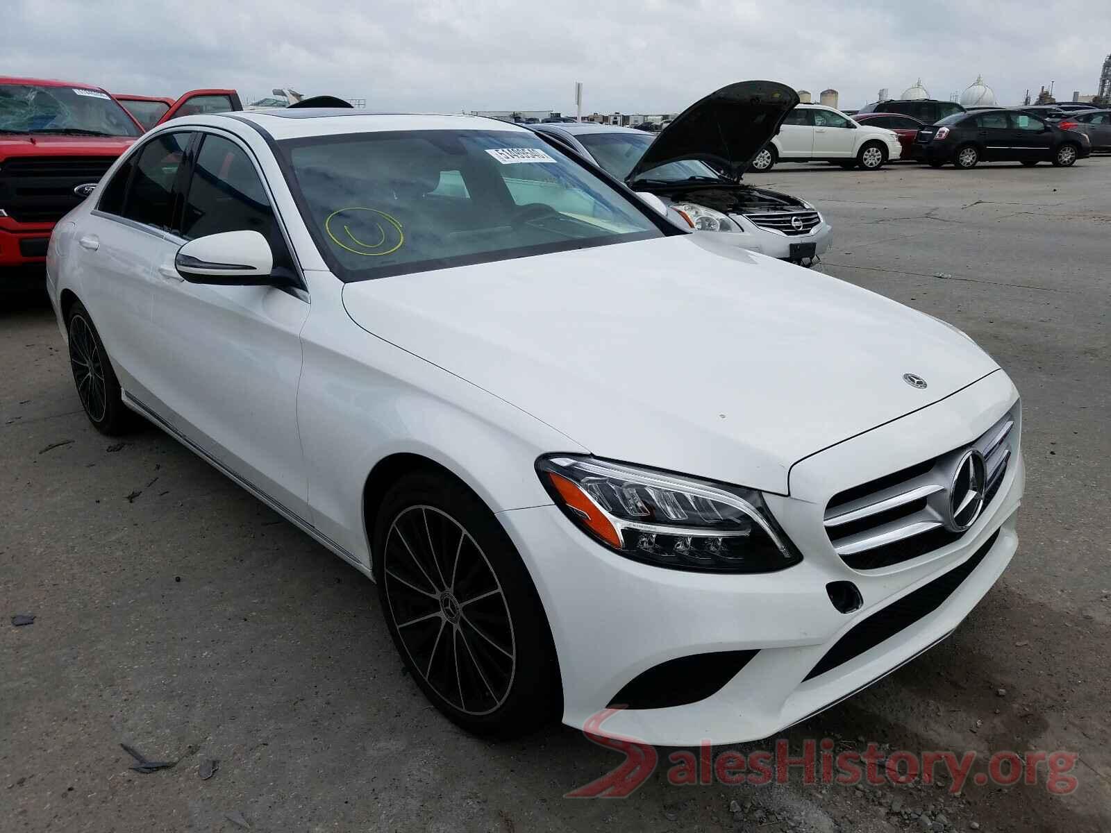 55SWF8DB0KU307660 2019 MERCEDES-BENZ C CLASS