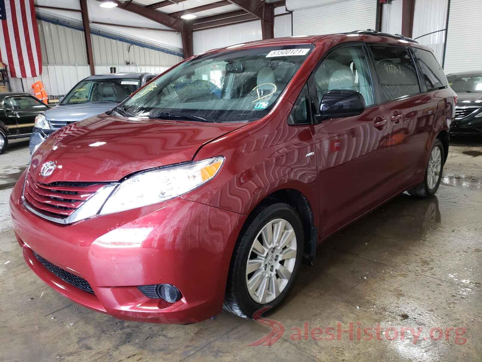 5TDJK3DC4GS137227 2016 TOYOTA SIENNA