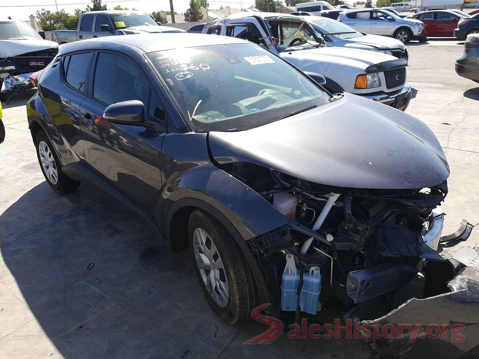 JTNKHMBX2K1054671 2019 TOYOTA C-HR