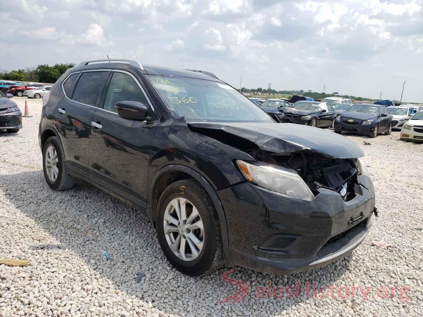 KNMAT2MT0GP597311 2016 NISSAN ROGUE