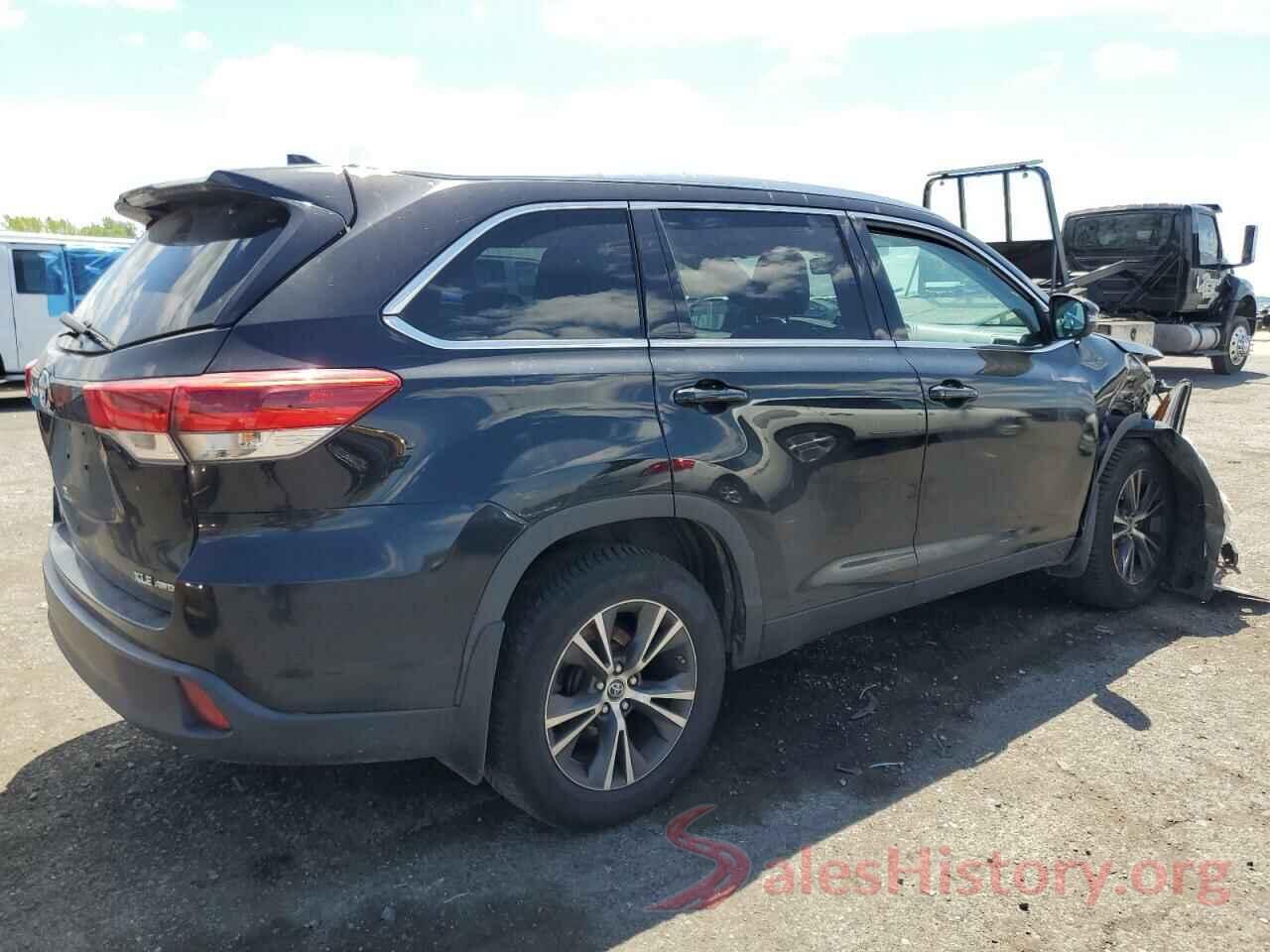 5TDJZRFH7KS595604 2019 TOYOTA HIGHLANDER