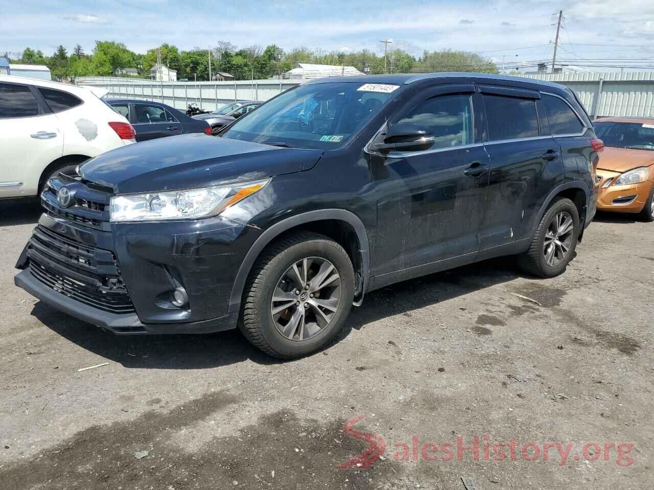 5TDJZRFH7KS595604 2019 TOYOTA HIGHLANDER