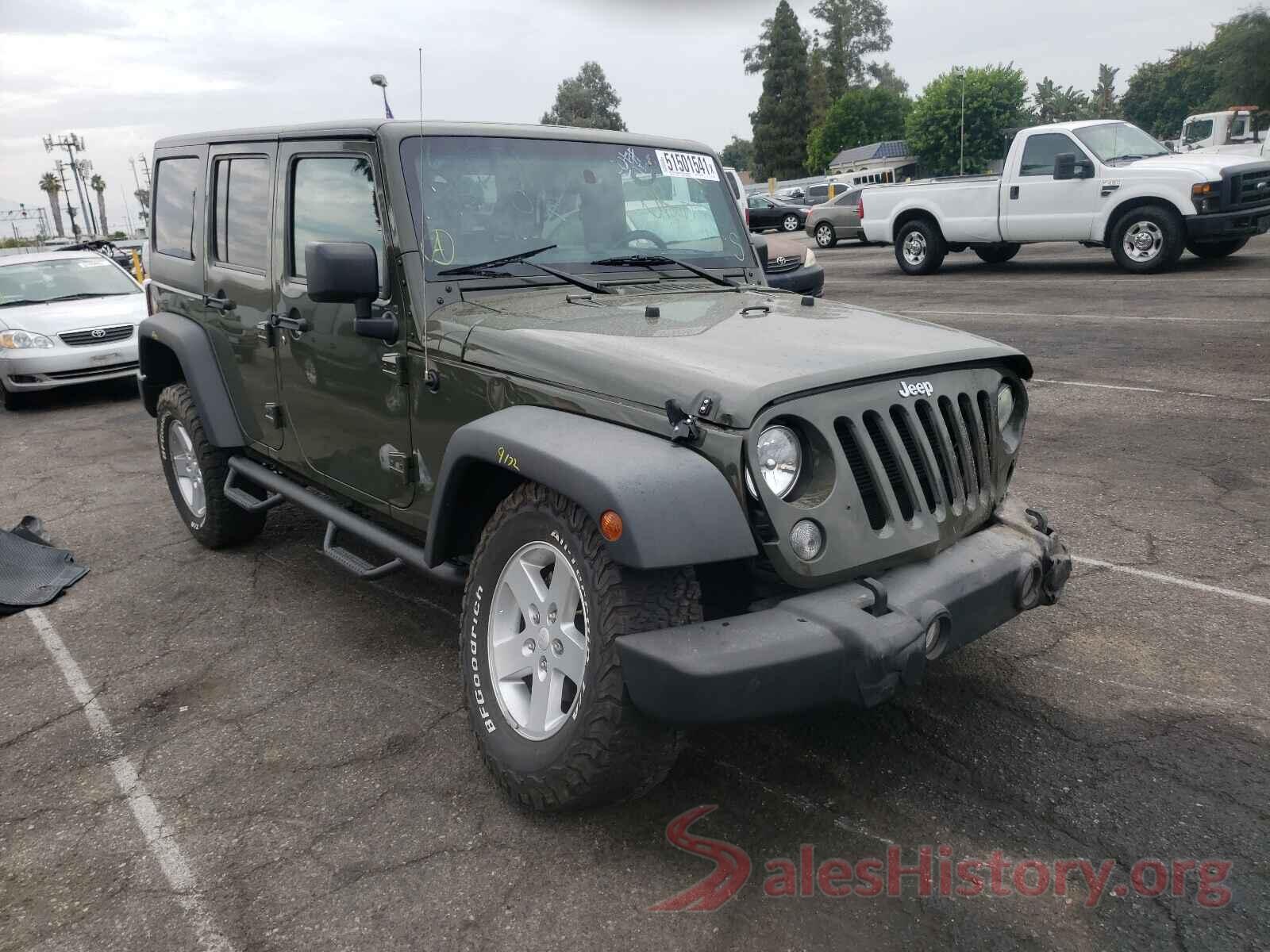 1C4BJWDG4GL166286 2016 JEEP WRANGLER