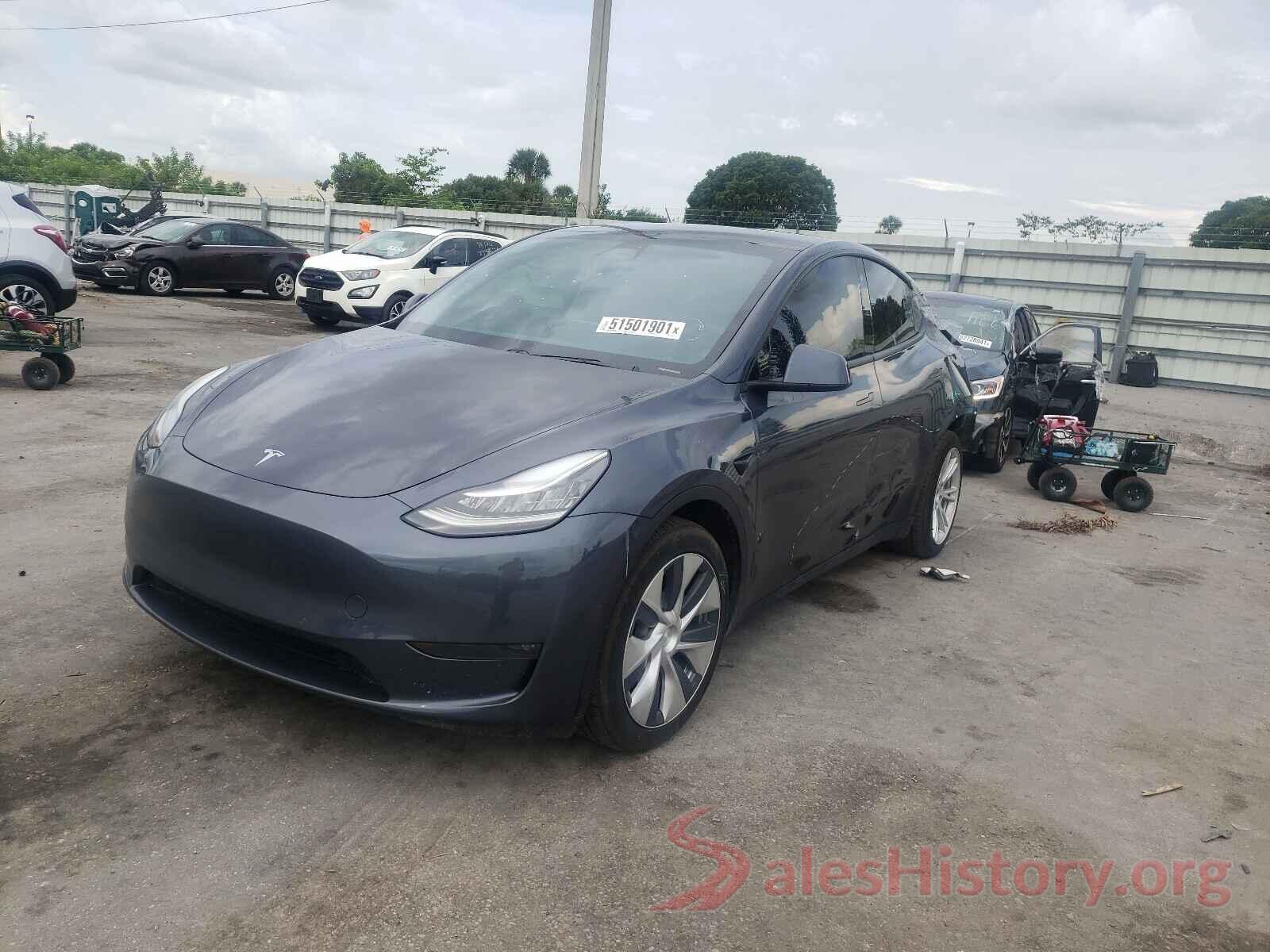 5YJYGDEE6LF013349 2020 TESLA MODEL Y