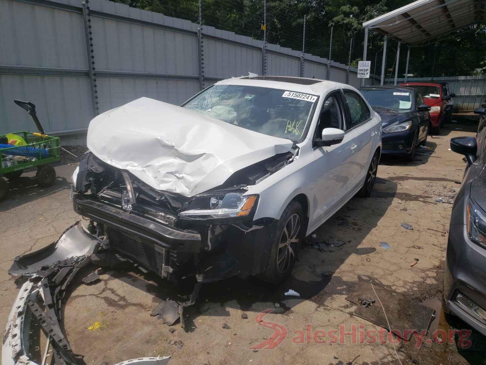 3VWDB7AJ7HM343907 2017 VOLKSWAGEN JETTA