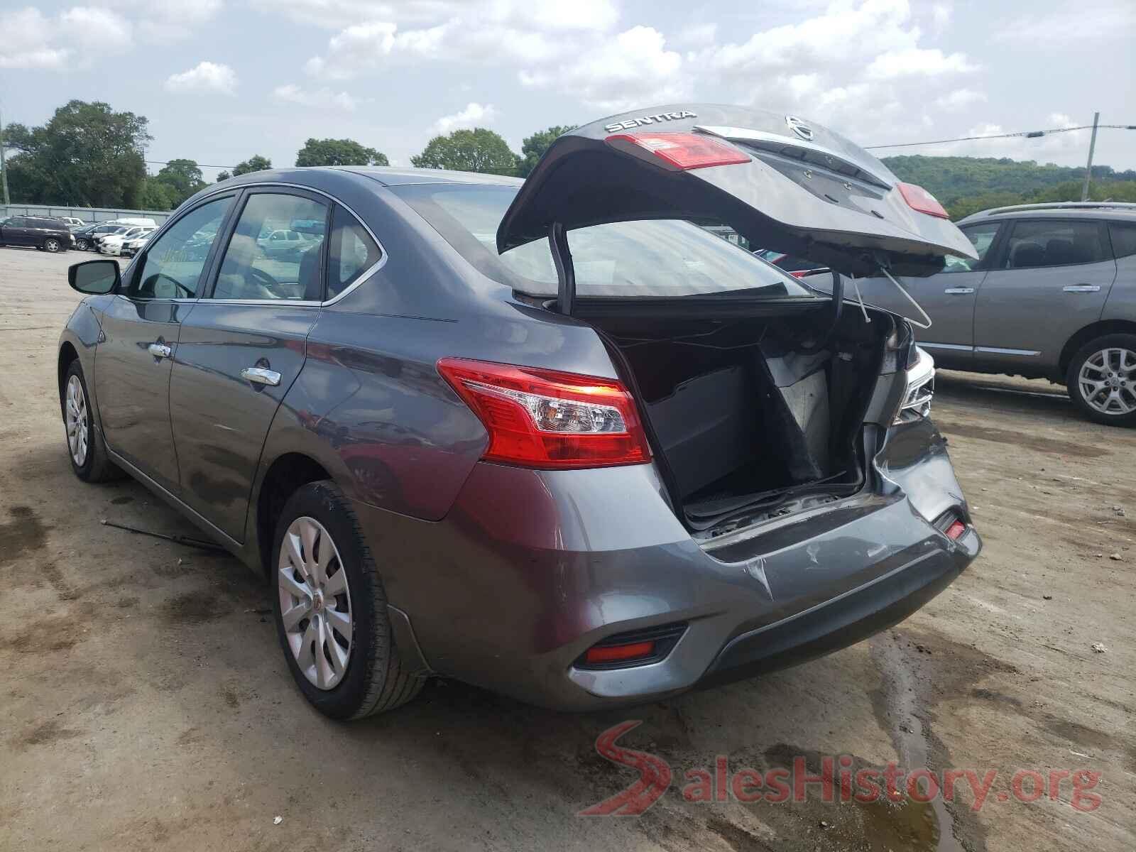 3N1AB7AP4HY336659 2017 NISSAN SENTRA