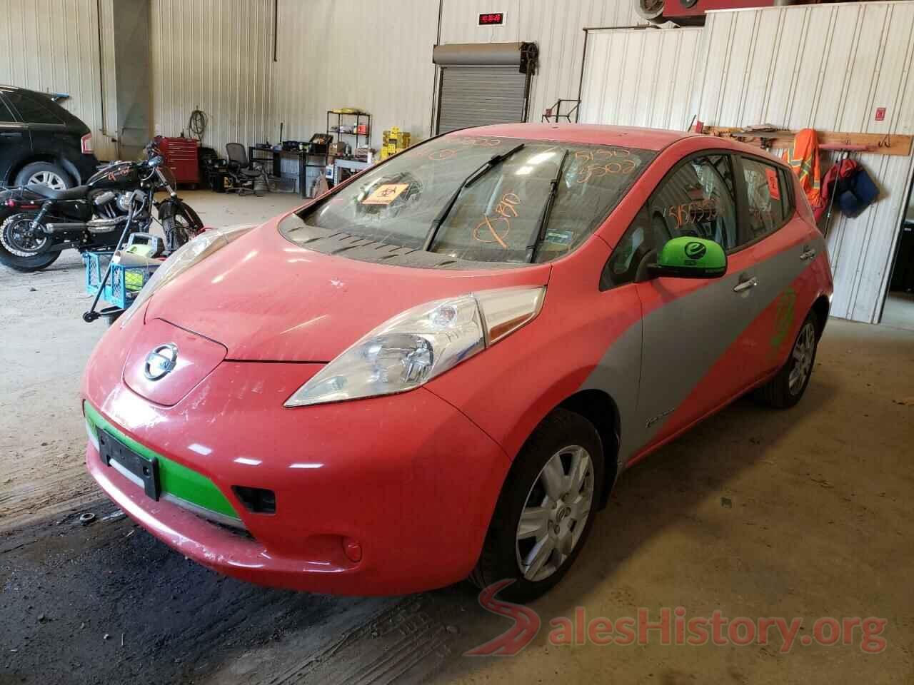 1N4AZ0CP3GC307597 2016 NISSAN LEAF