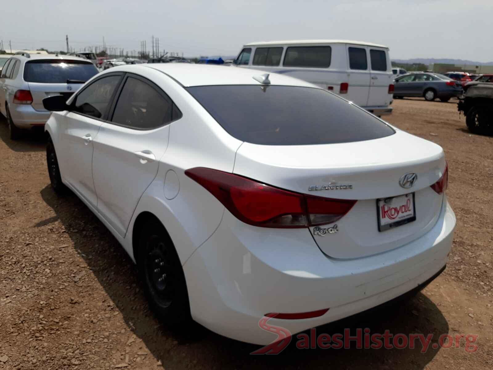 5NPDH4AE2GH675194 2016 HYUNDAI ELANTRA