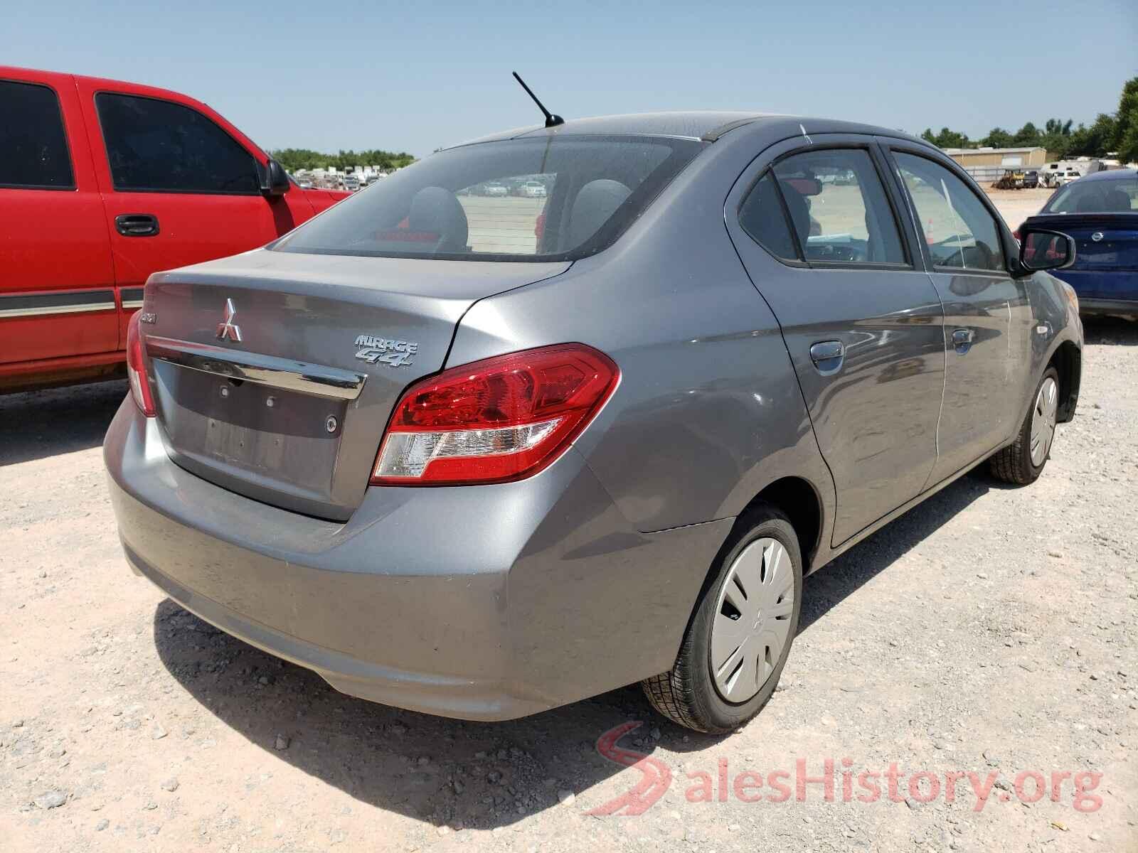 ML32F3FJ5HHF05544 2017 MITSUBISHI MIRAGE