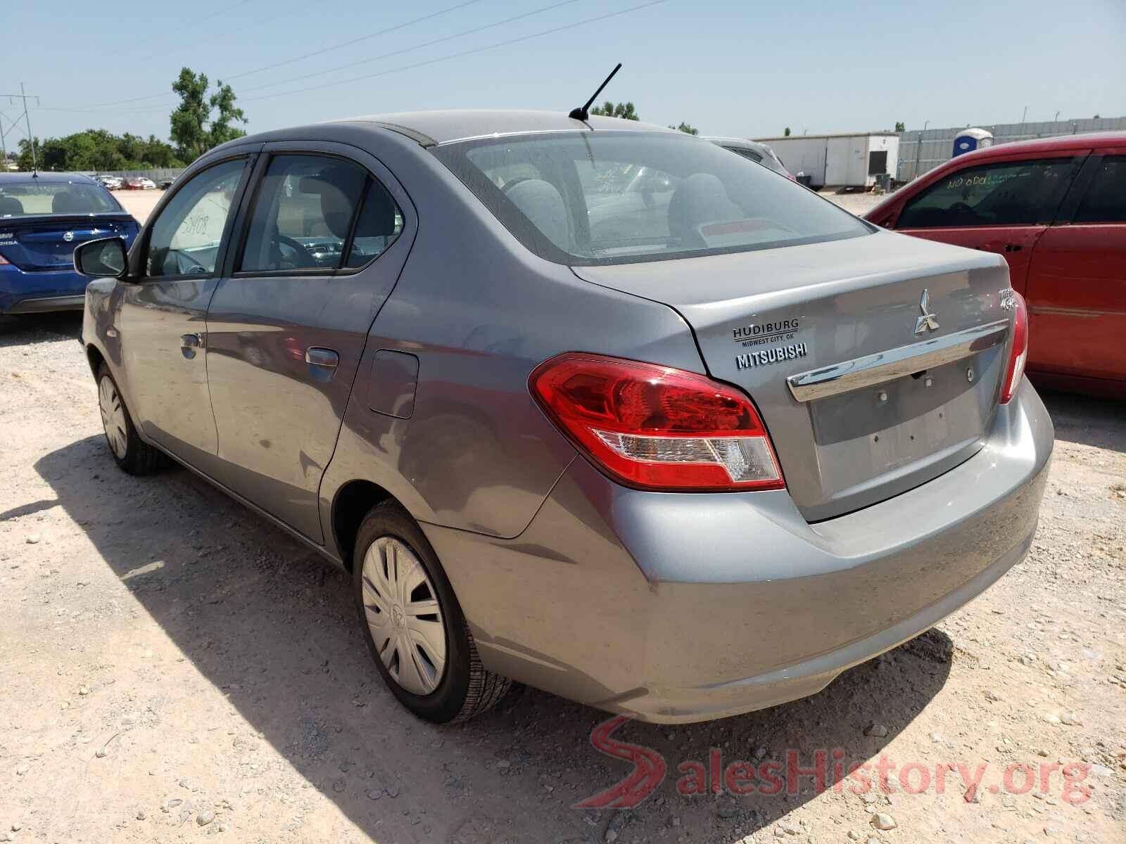 ML32F3FJ5HHF05544 2017 MITSUBISHI MIRAGE