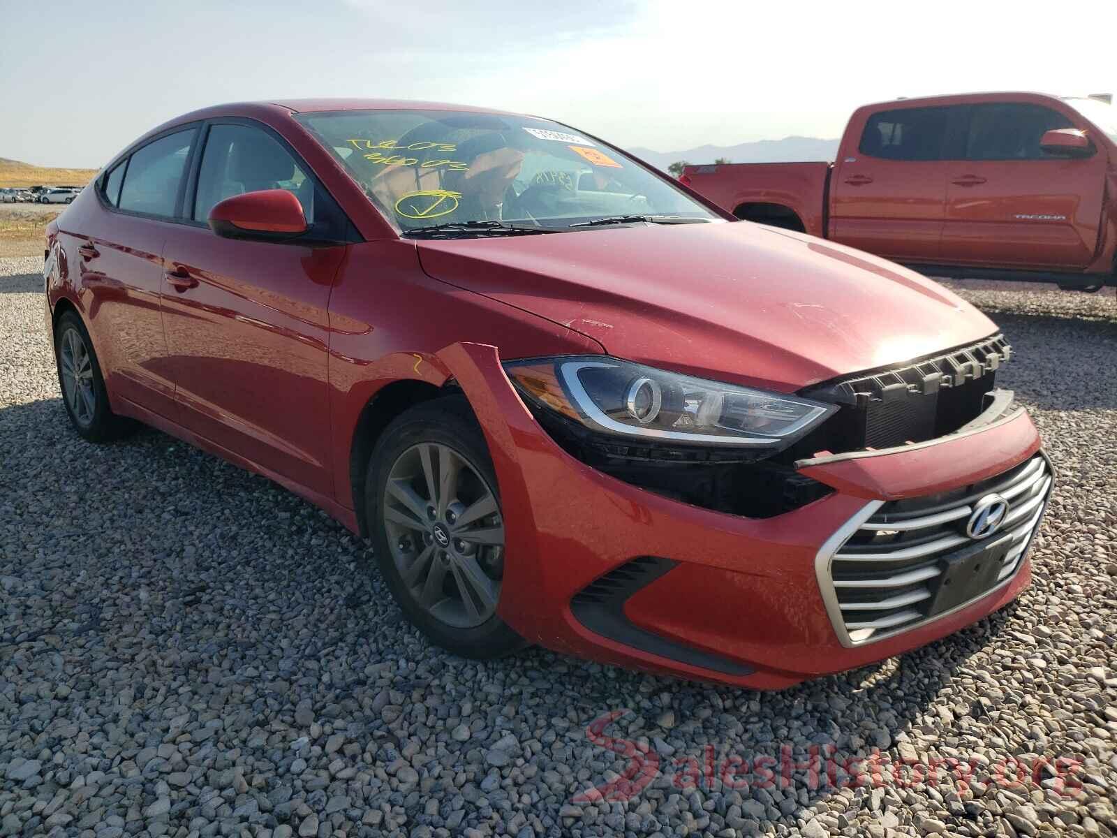 5NPD84LF0HH186283 2017 HYUNDAI ELANTRA