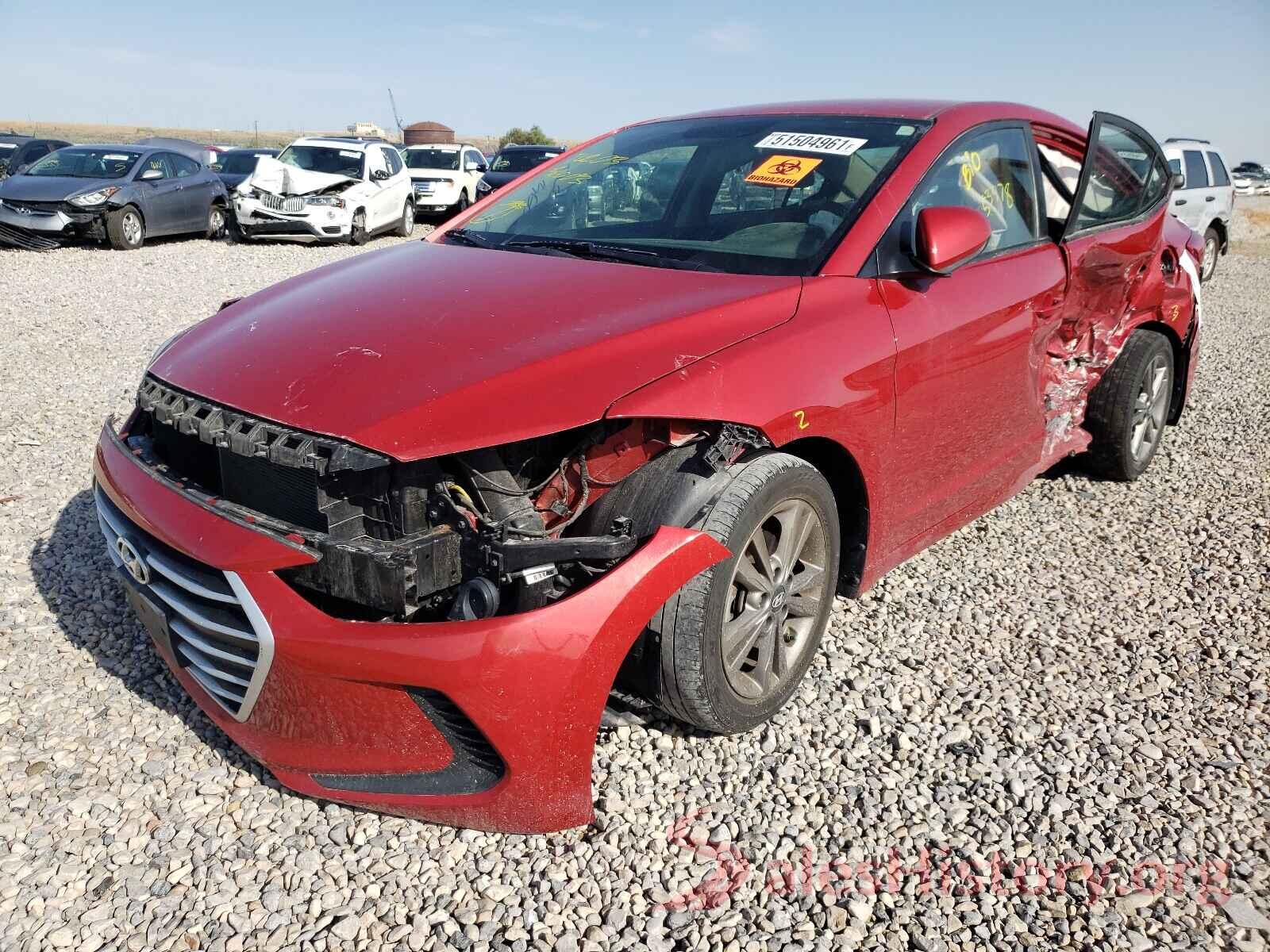 5NPD84LF0HH186283 2017 HYUNDAI ELANTRA