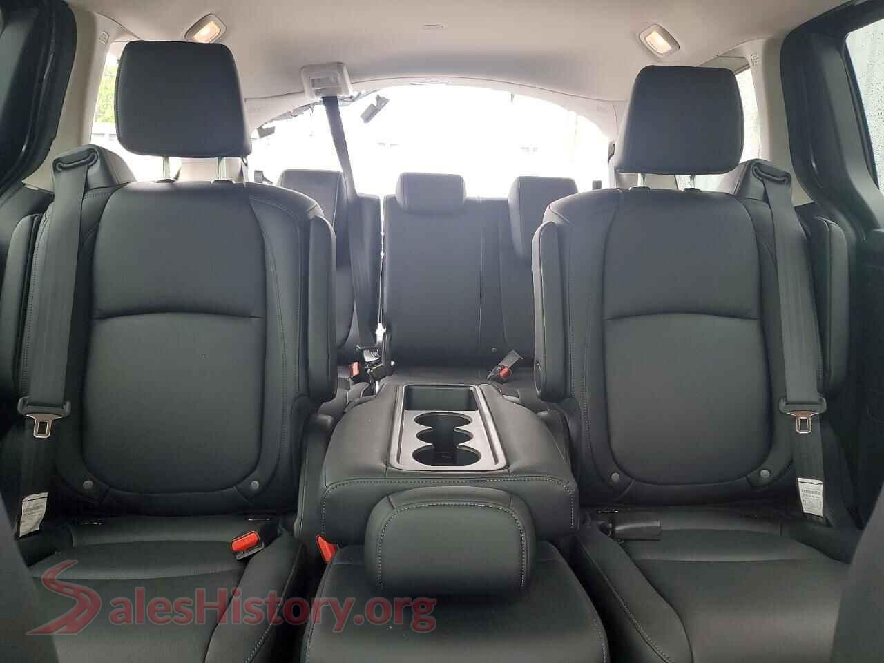 2025 HONDA ODYSSEY VIN 5FNRL6H61SB029988, odometer mileage