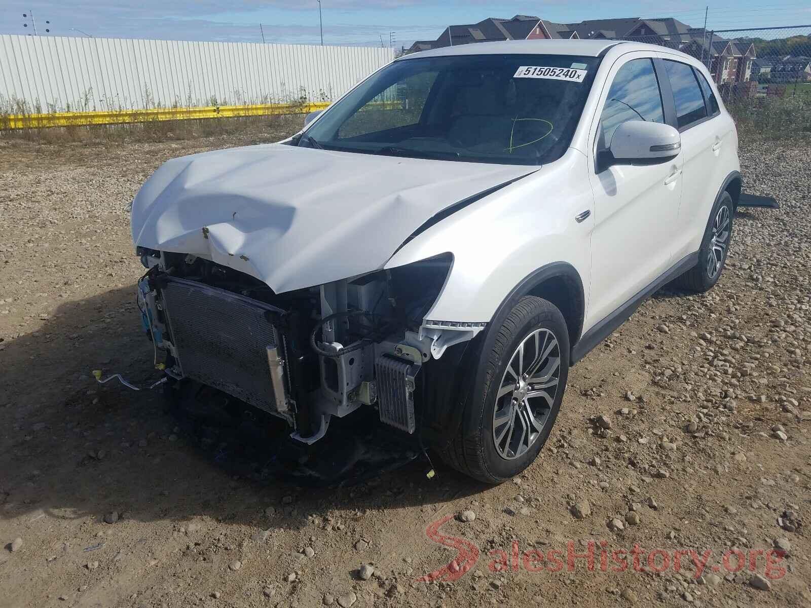 JA4AR3AUXKU000851 2019 MITSUBISHI OUTLANDER