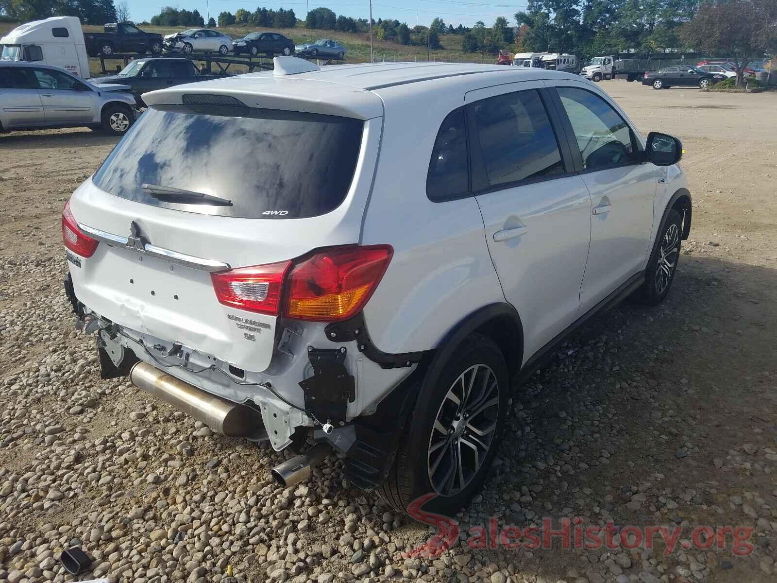 JA4AR3AUXKU000851 2019 MITSUBISHI OUTLANDER