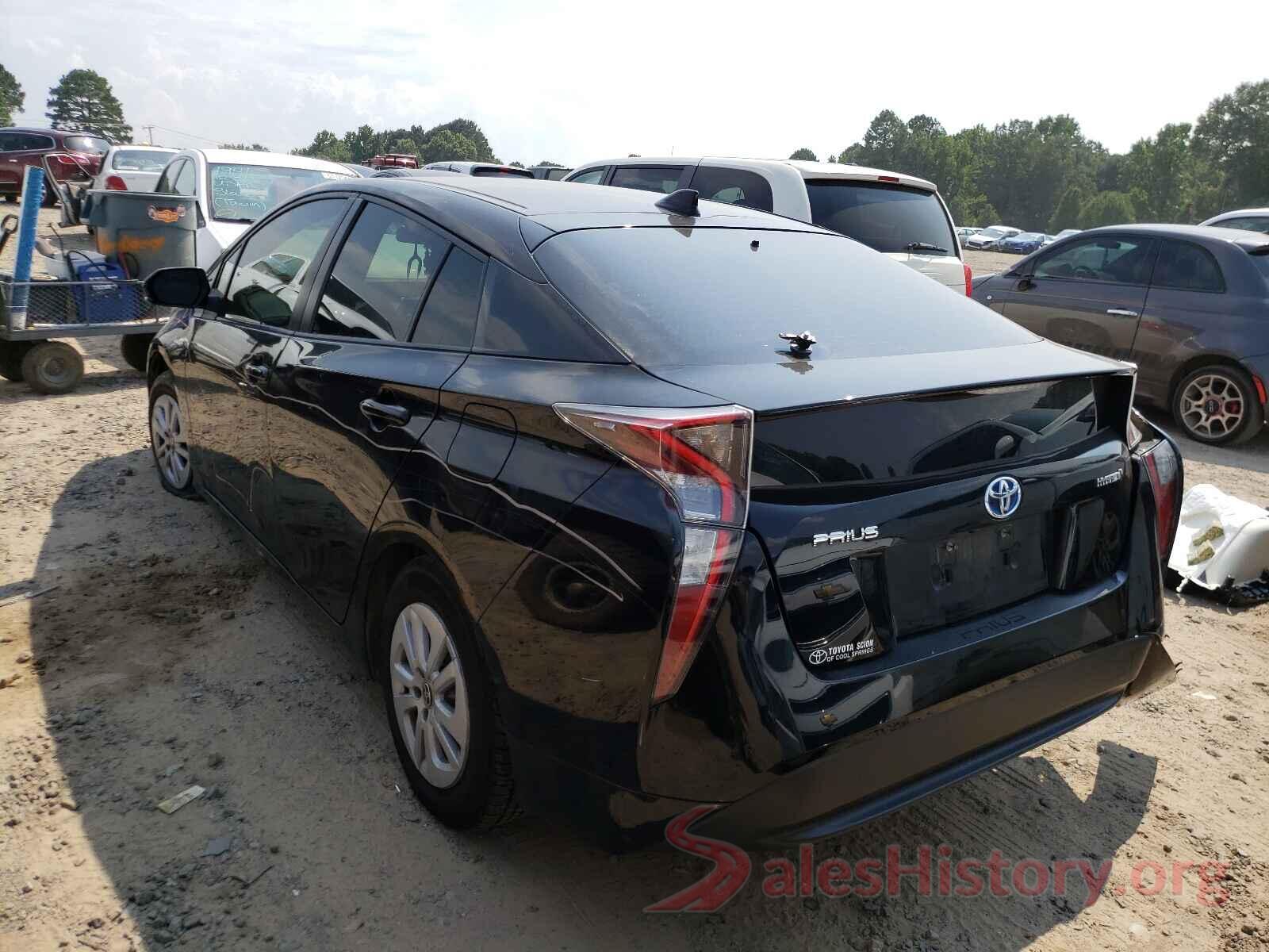 JTDKBRFU5G3508331 2016 TOYOTA PRIUS