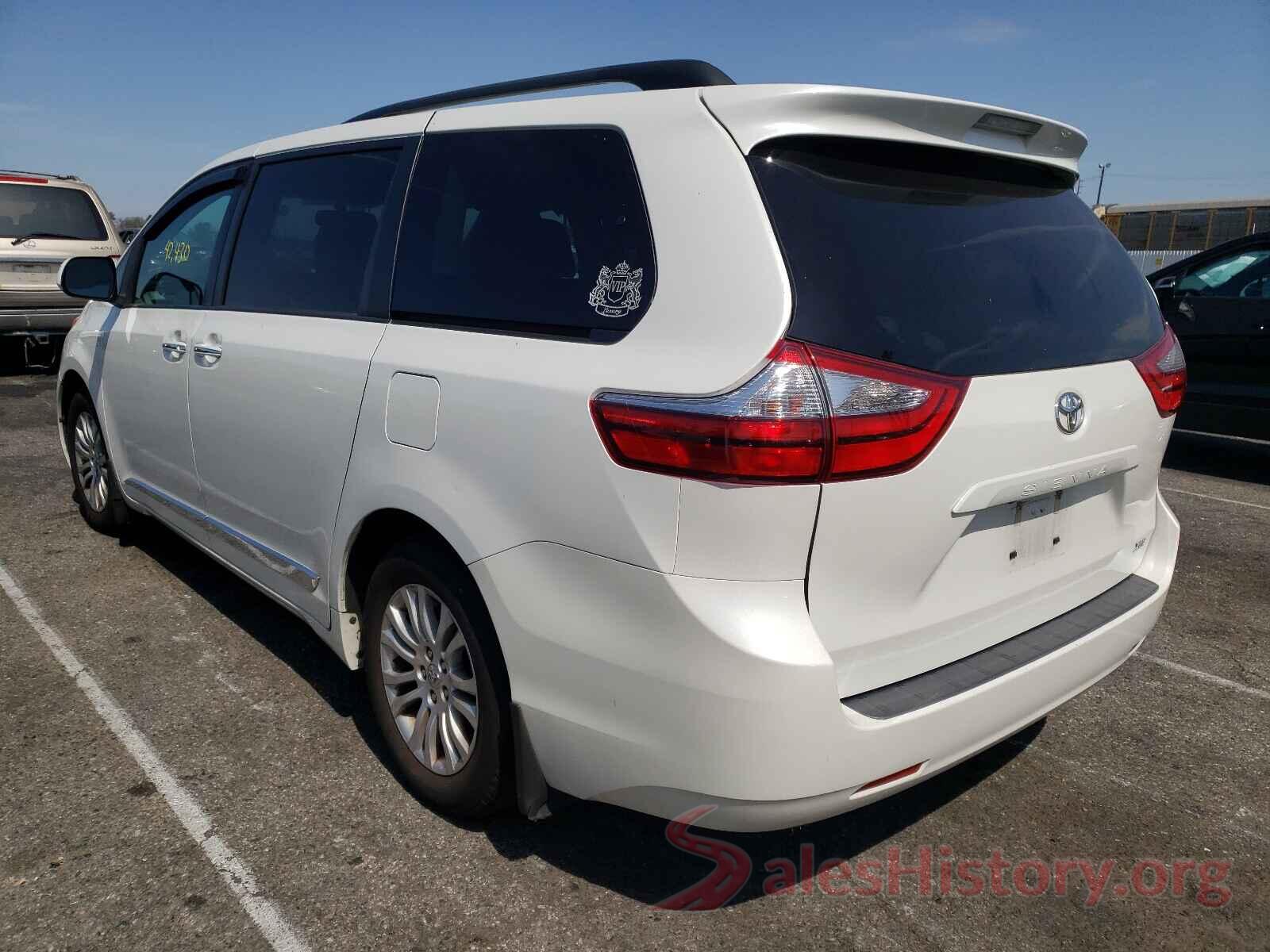 5TDYZ3DC0HS890166 2017 TOYOTA SIENNA