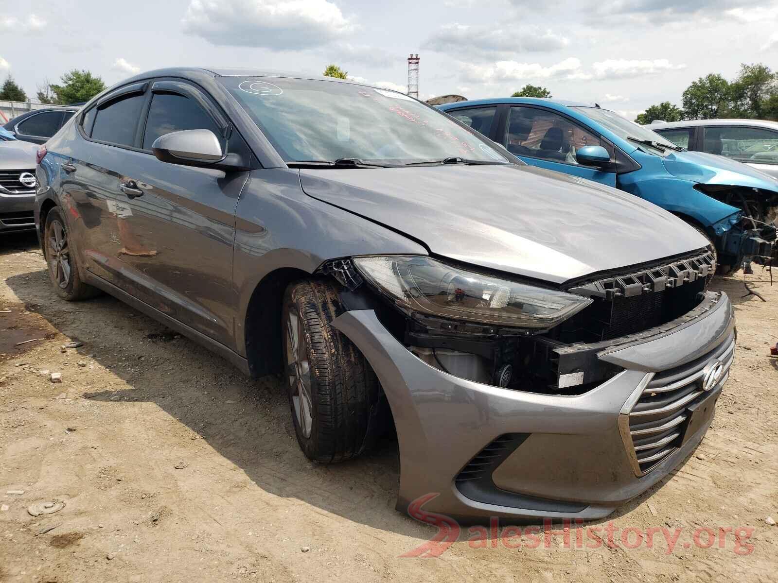 5NPD84LF0JH245810 2018 HYUNDAI ELANTRA