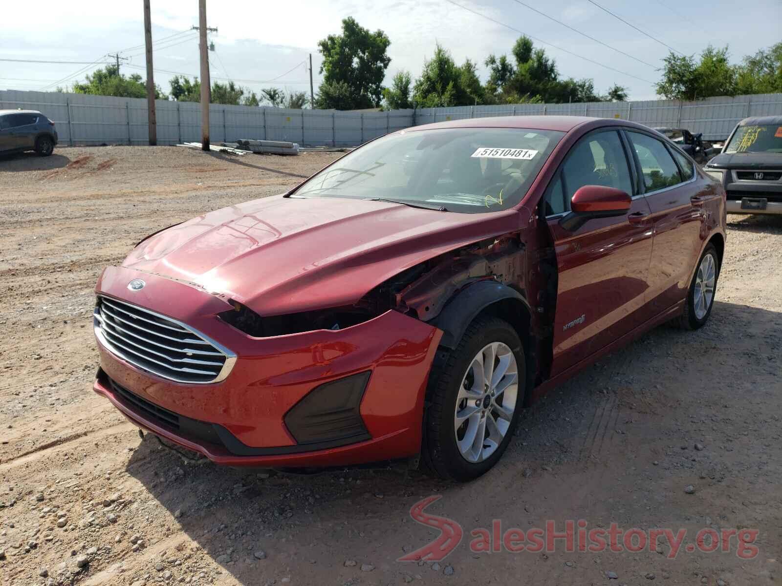 3FA6P0LU5KR206668 2019 FORD FUSION