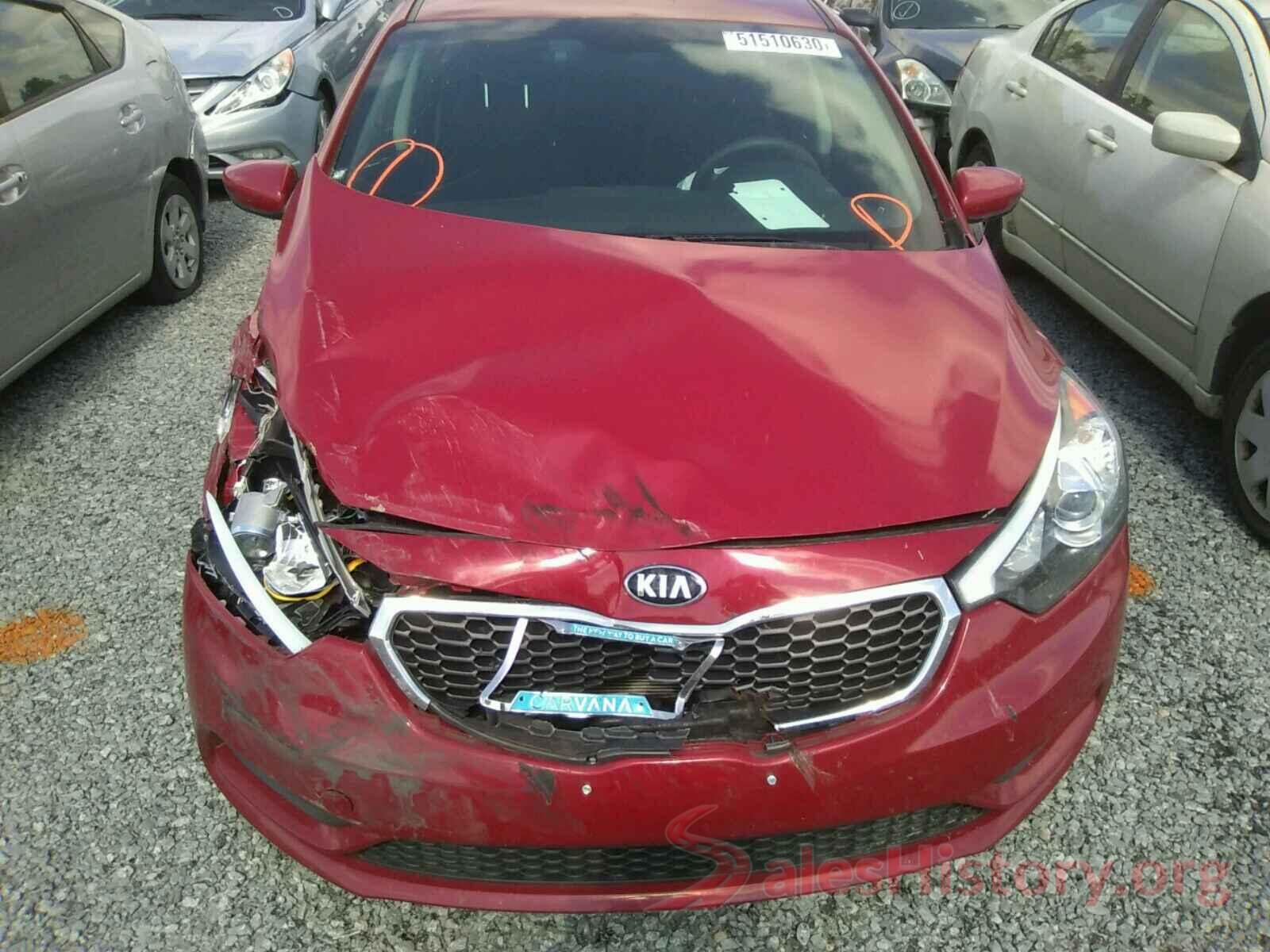 KNAFK4A65G5593959 2016 KIA FORTE