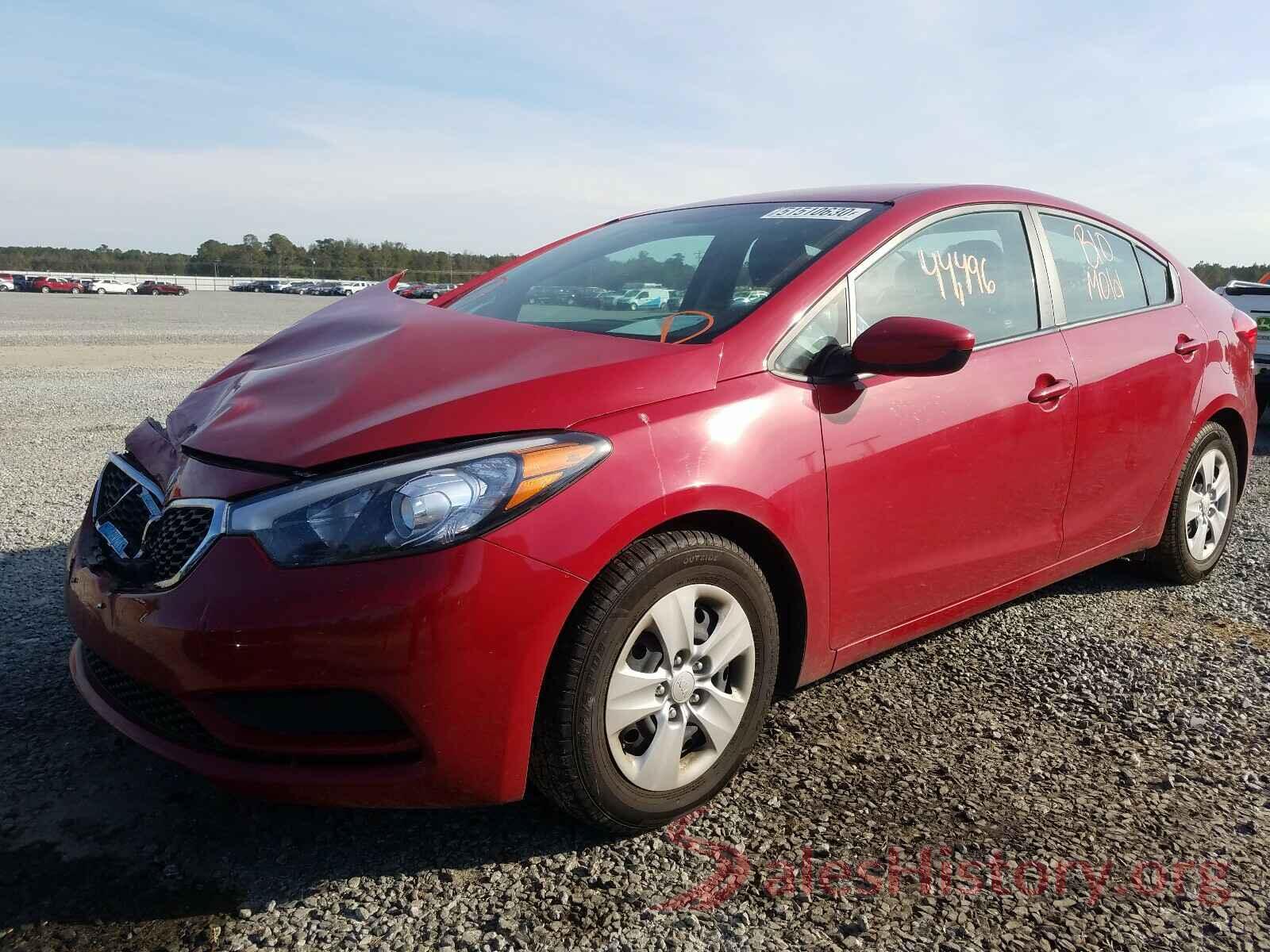 KNAFK4A65G5593959 2016 KIA FORTE