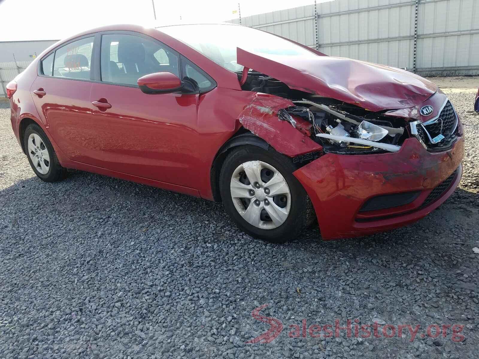 KNAFK4A65G5593959 2016 KIA FORTE