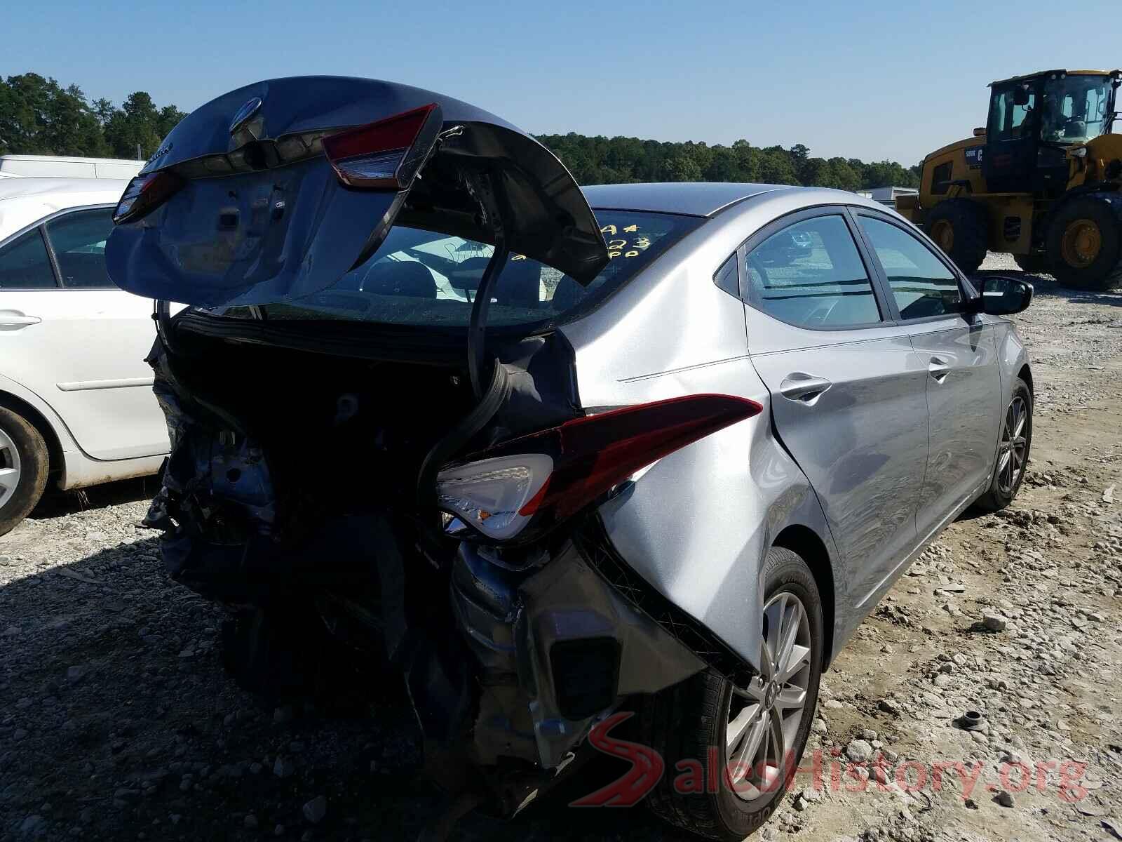 KMHDH4AE7GU491967 2016 HYUNDAI ELANTRA