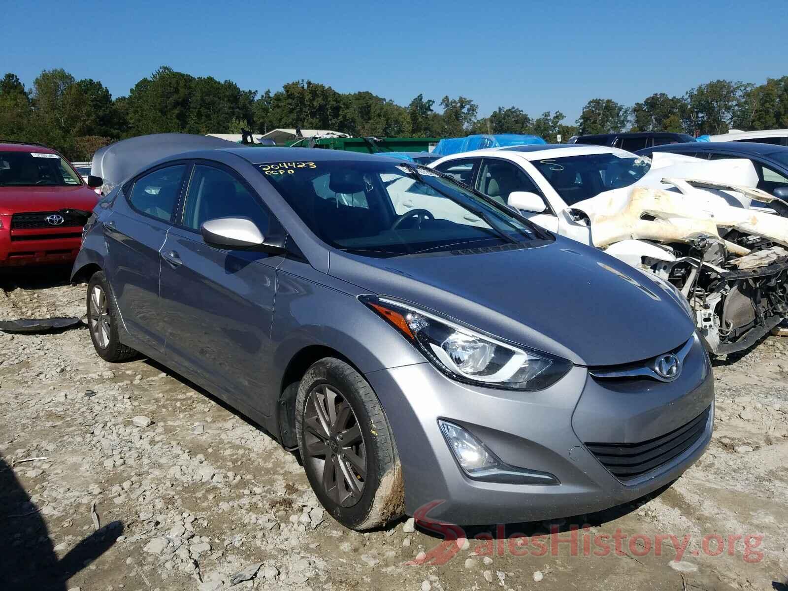 KMHDH4AE7GU491967 2016 HYUNDAI ELANTRA