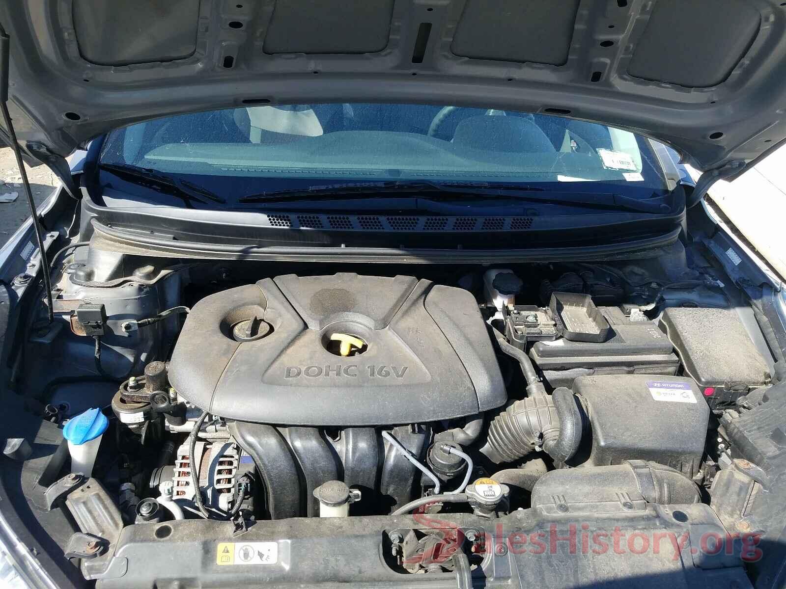 KMHDH4AE7GU491967 2016 HYUNDAI ELANTRA