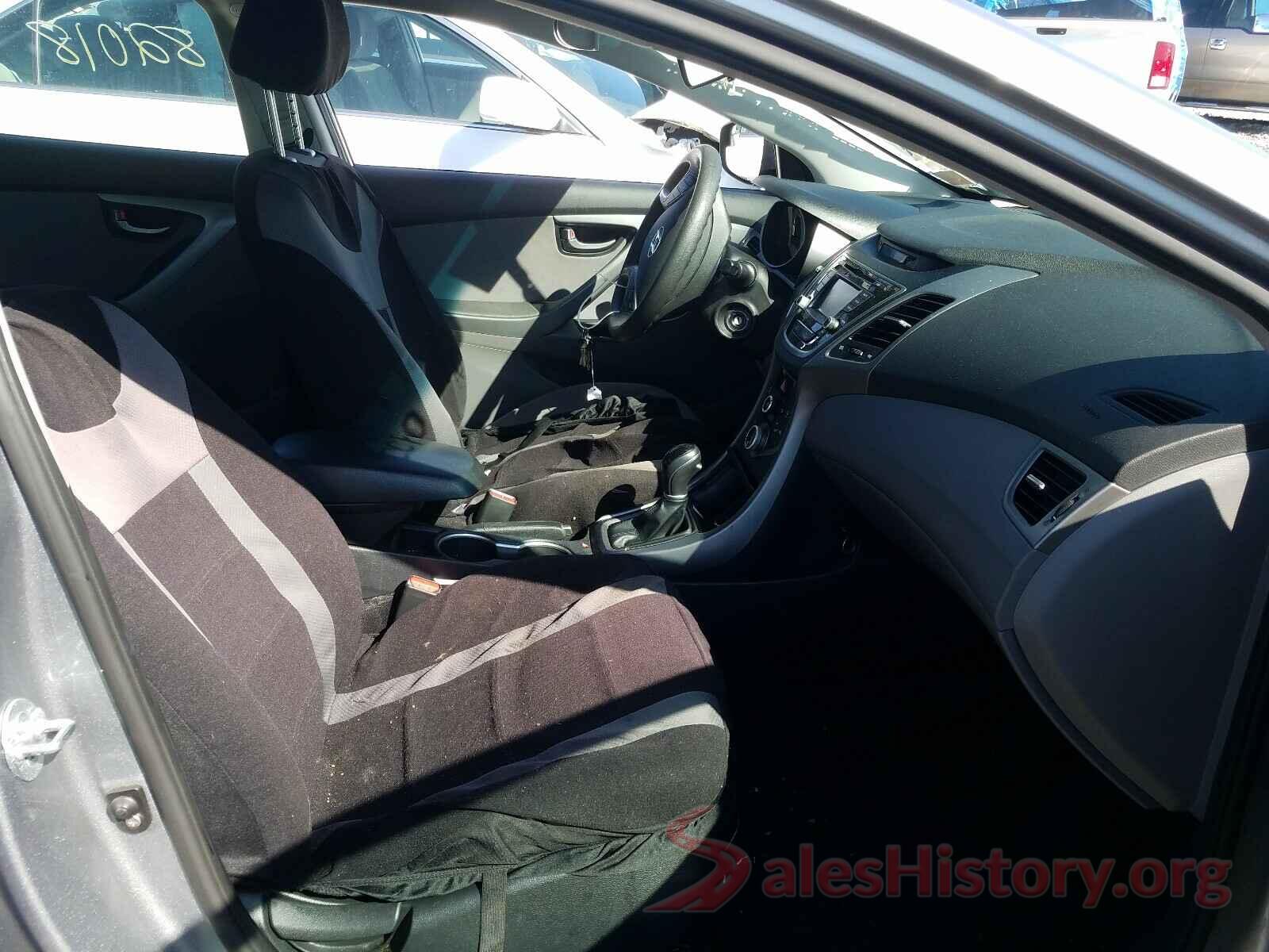 KMHDH4AE7GU491967 2016 HYUNDAI ELANTRA