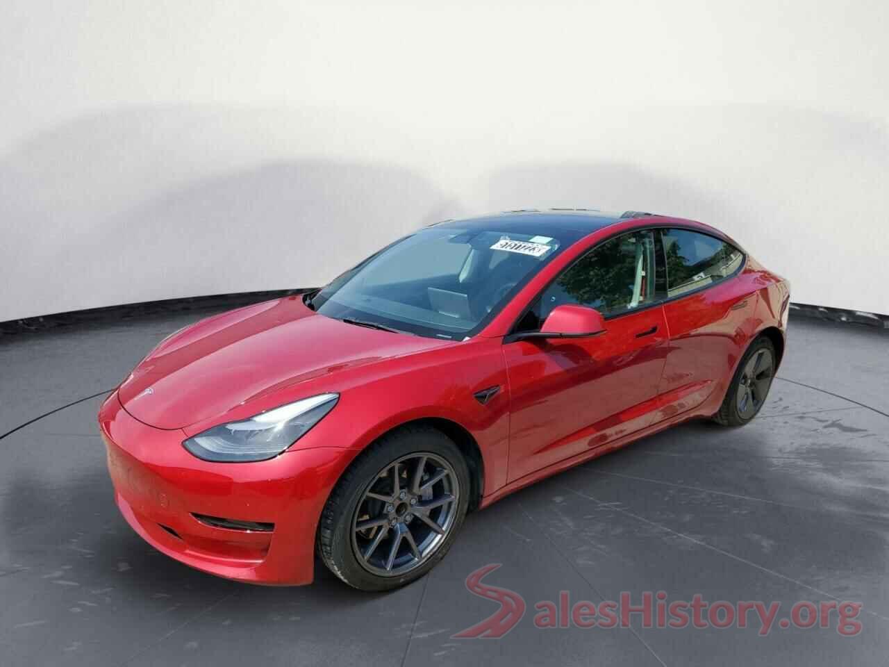 5YJ3E1EA5NF188819 2022 TESLA MODEL 3