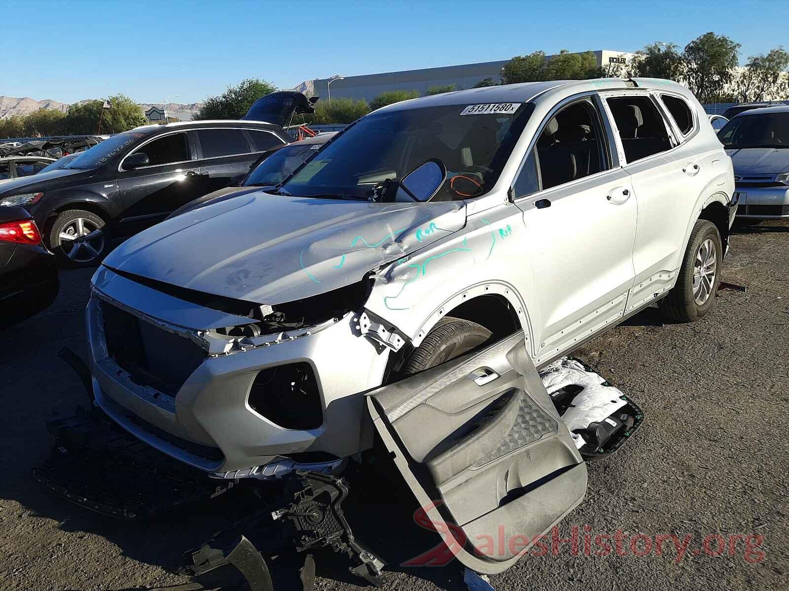 5NMS23AD0LH142438 2020 HYUNDAI SANTA FE