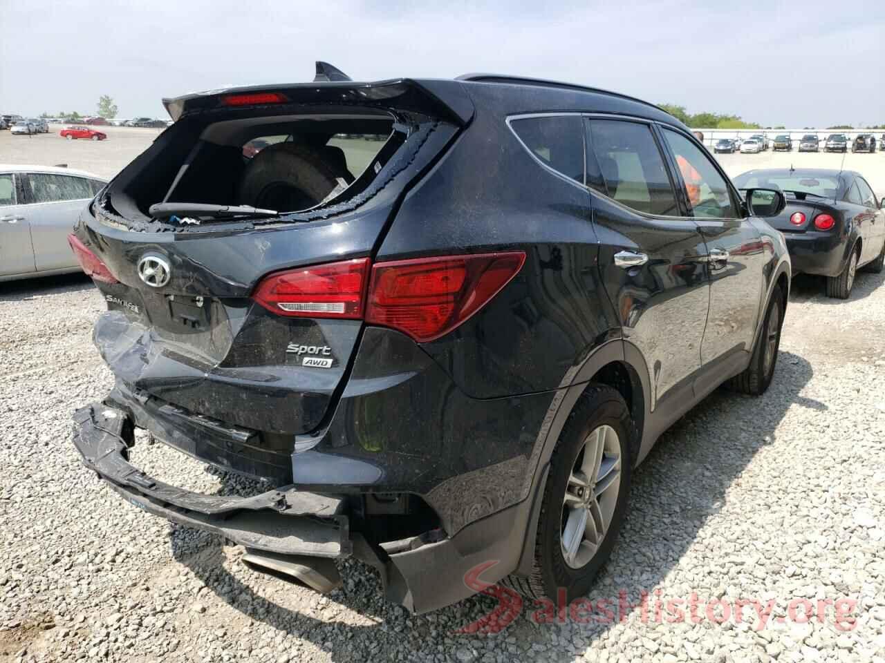 5XYZUDLB4JG512890 2018 HYUNDAI SANTA FE