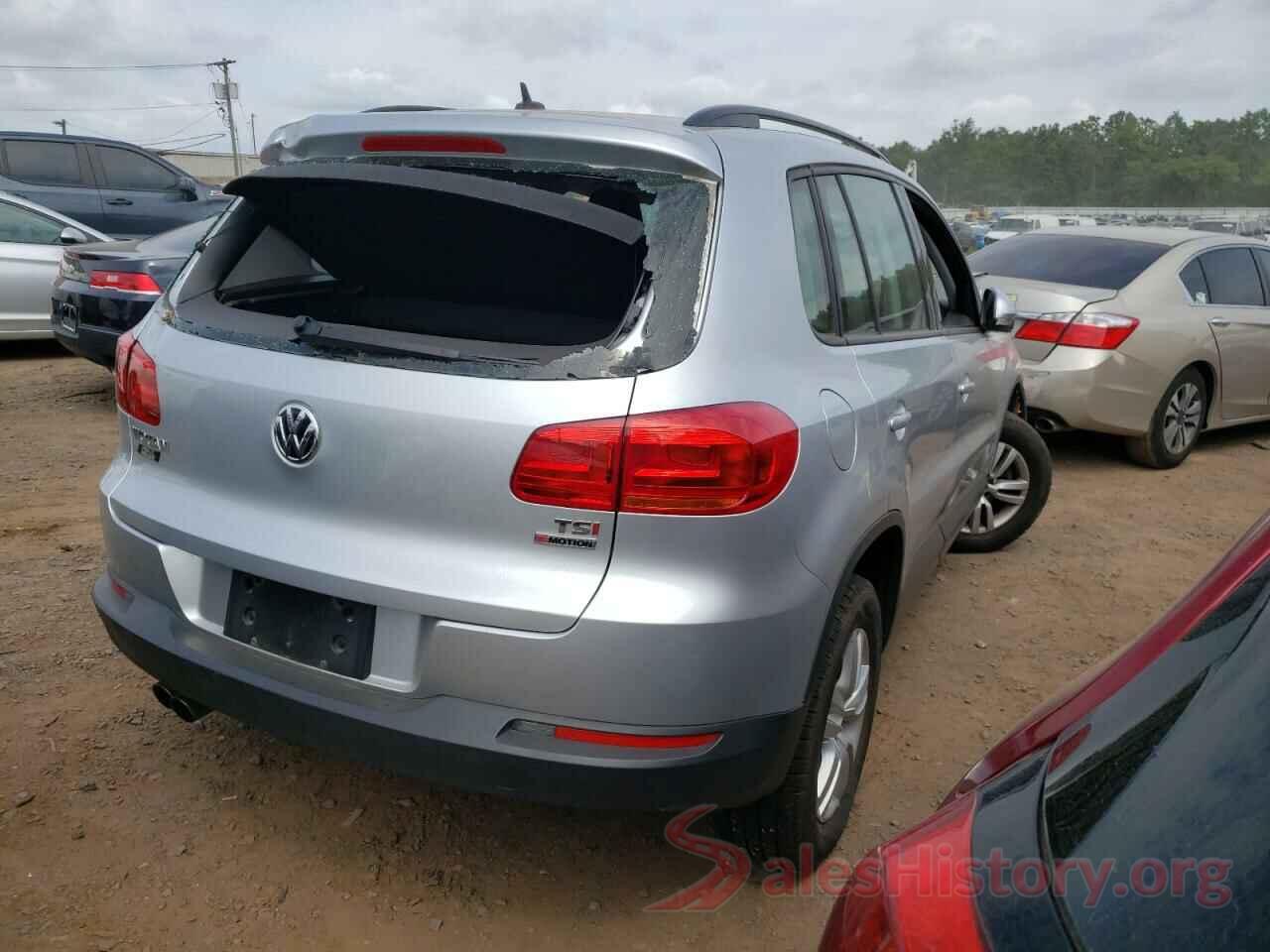 WVGBV7AX7GW612732 2016 VOLKSWAGEN TIGUAN