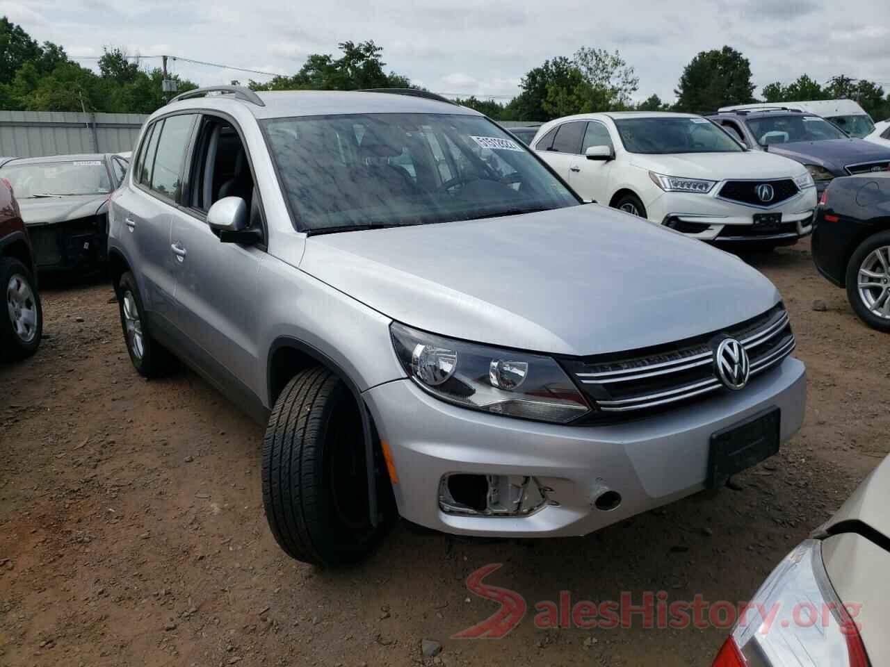 WVGBV7AX7GW612732 2016 VOLKSWAGEN TIGUAN