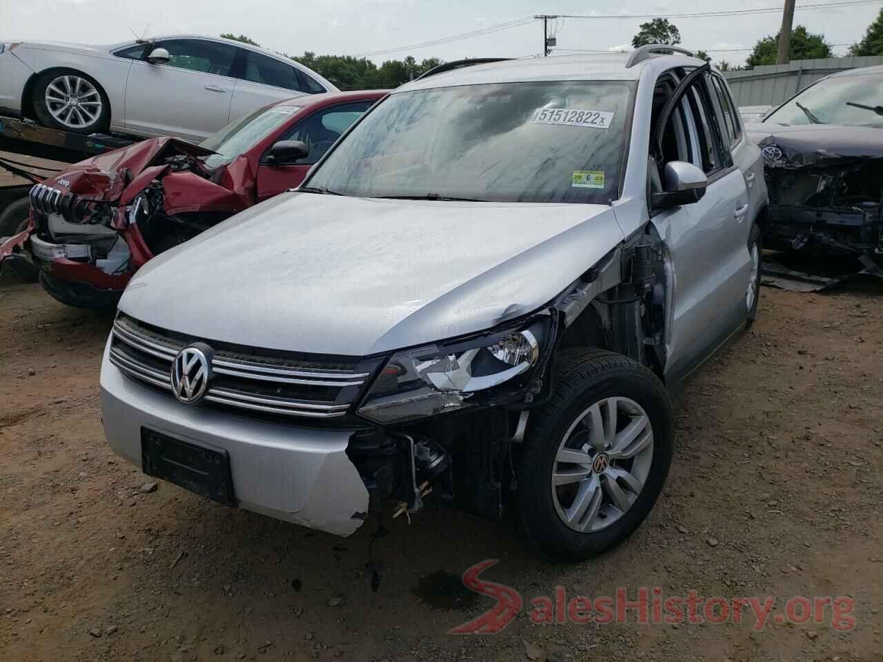 WVGBV7AX7GW612732 2016 VOLKSWAGEN TIGUAN