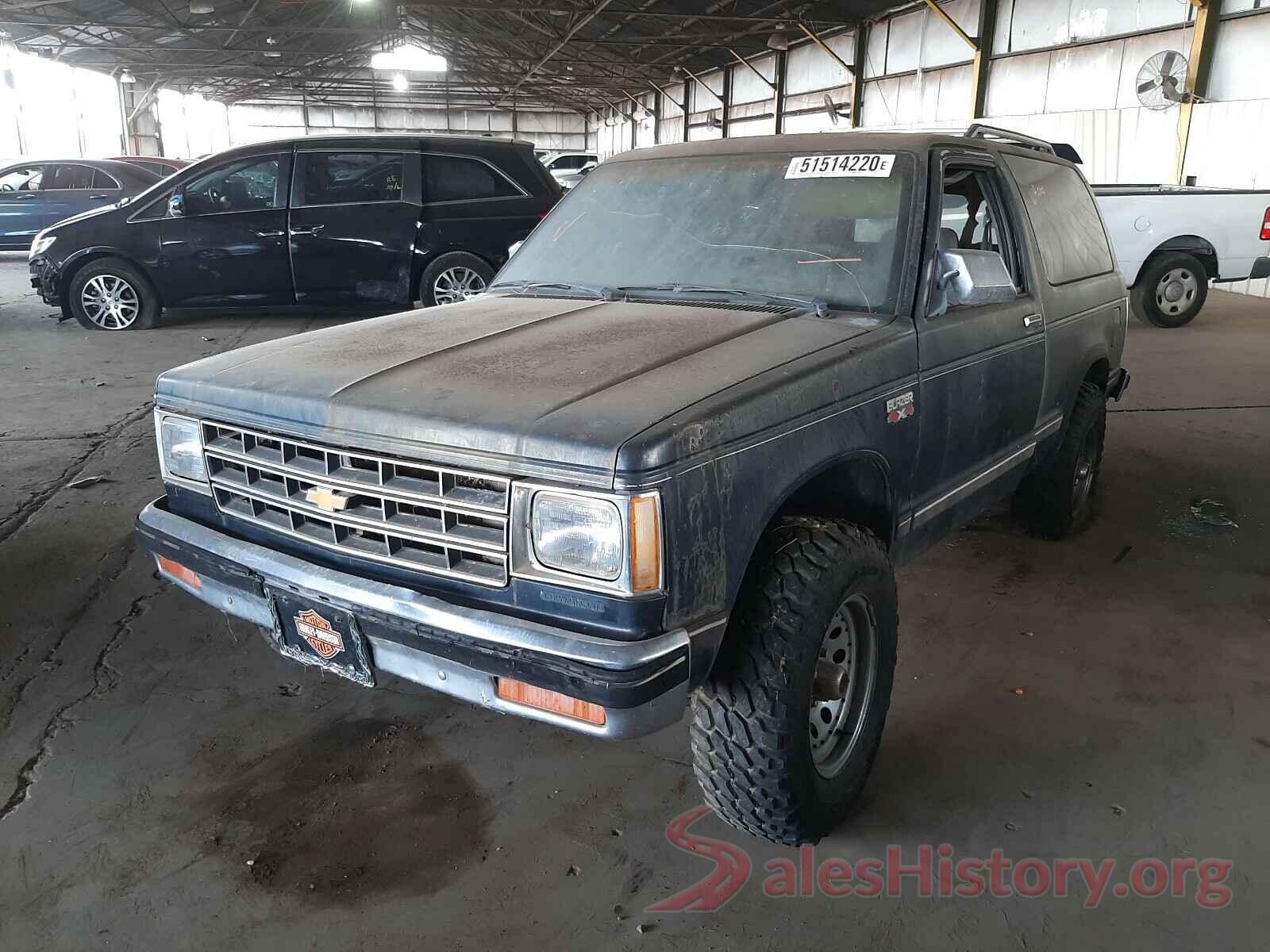 1GNCT18R7H8150026 1989 CHEVROLET BLAZER