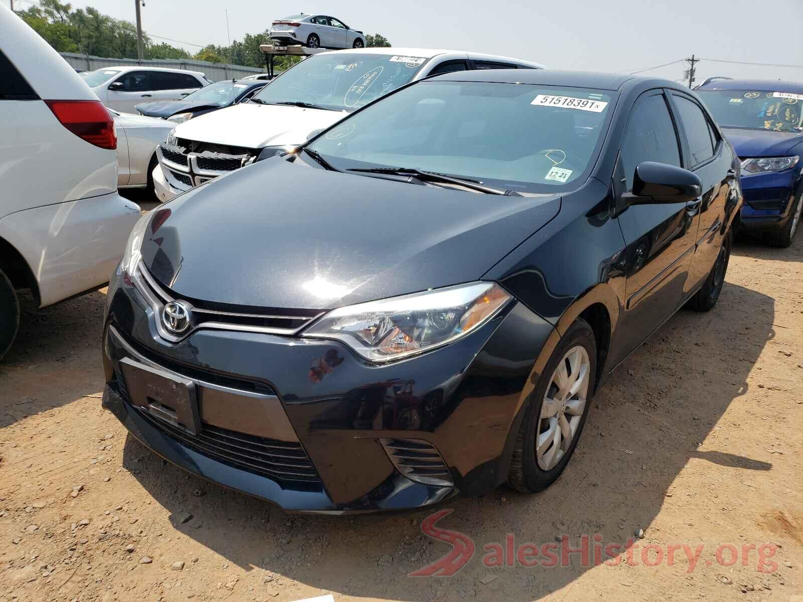 2T1BURHE4GC555552 2016 TOYOTA COROLLA