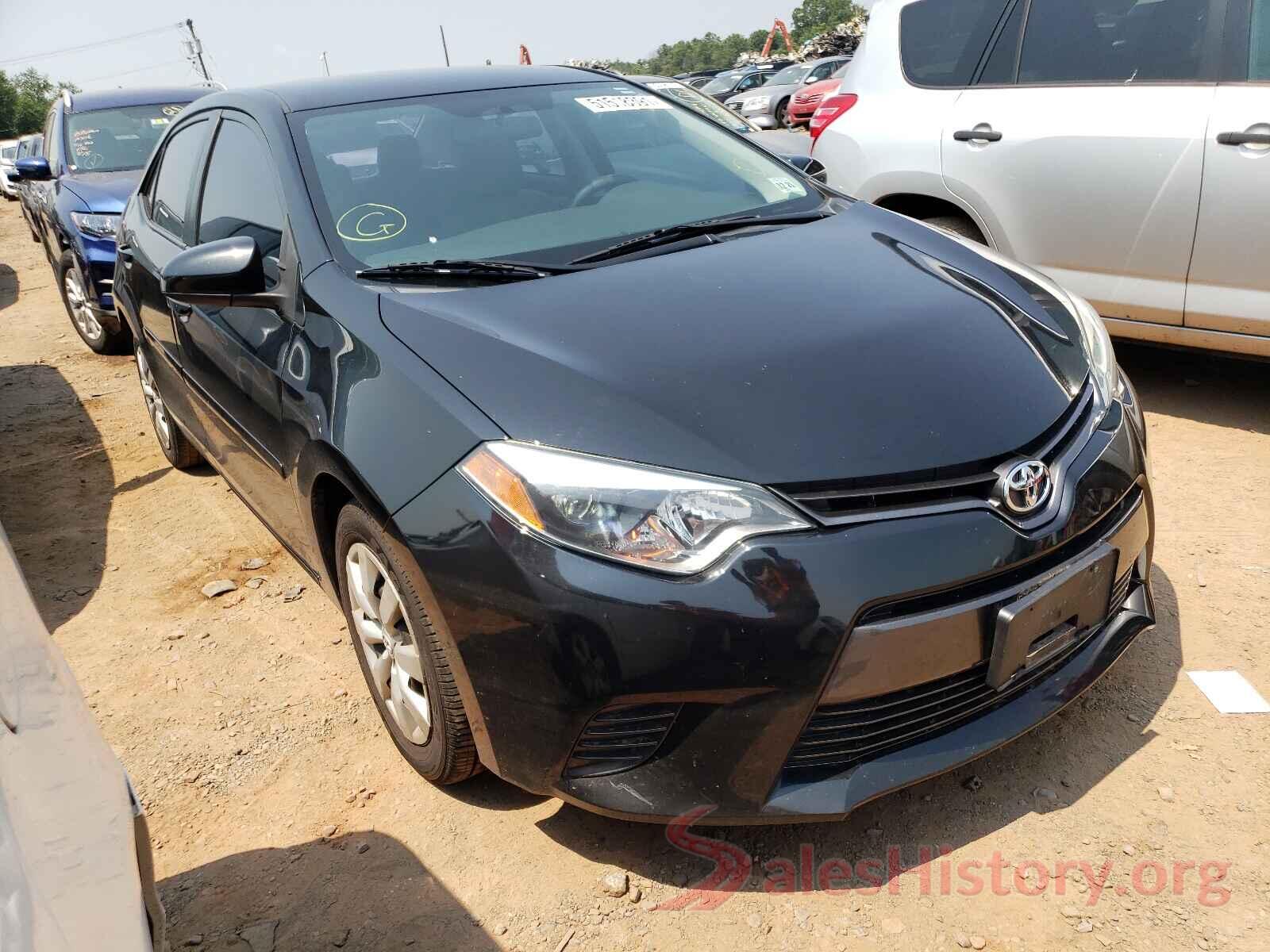 2T1BURHE4GC555552 2016 TOYOTA COROLLA