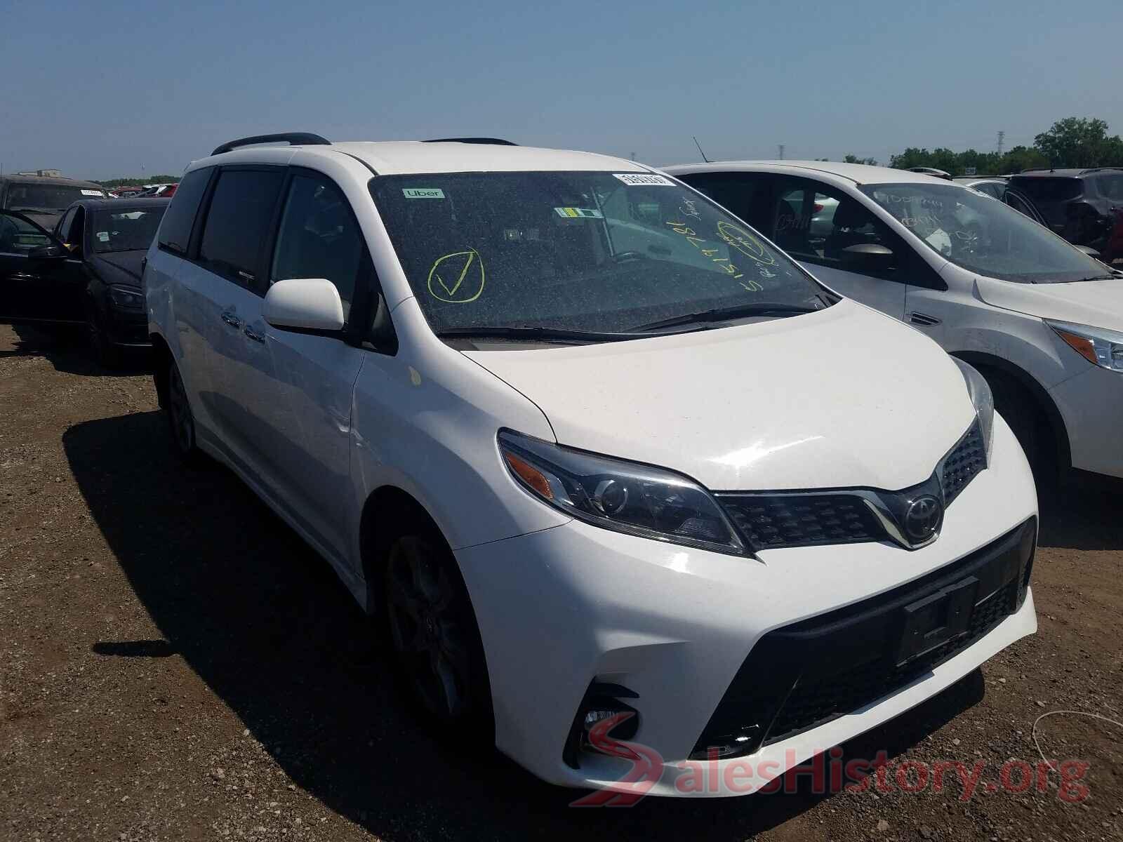 5TDXZ3DC2KS990370 2019 TOYOTA SIENNA